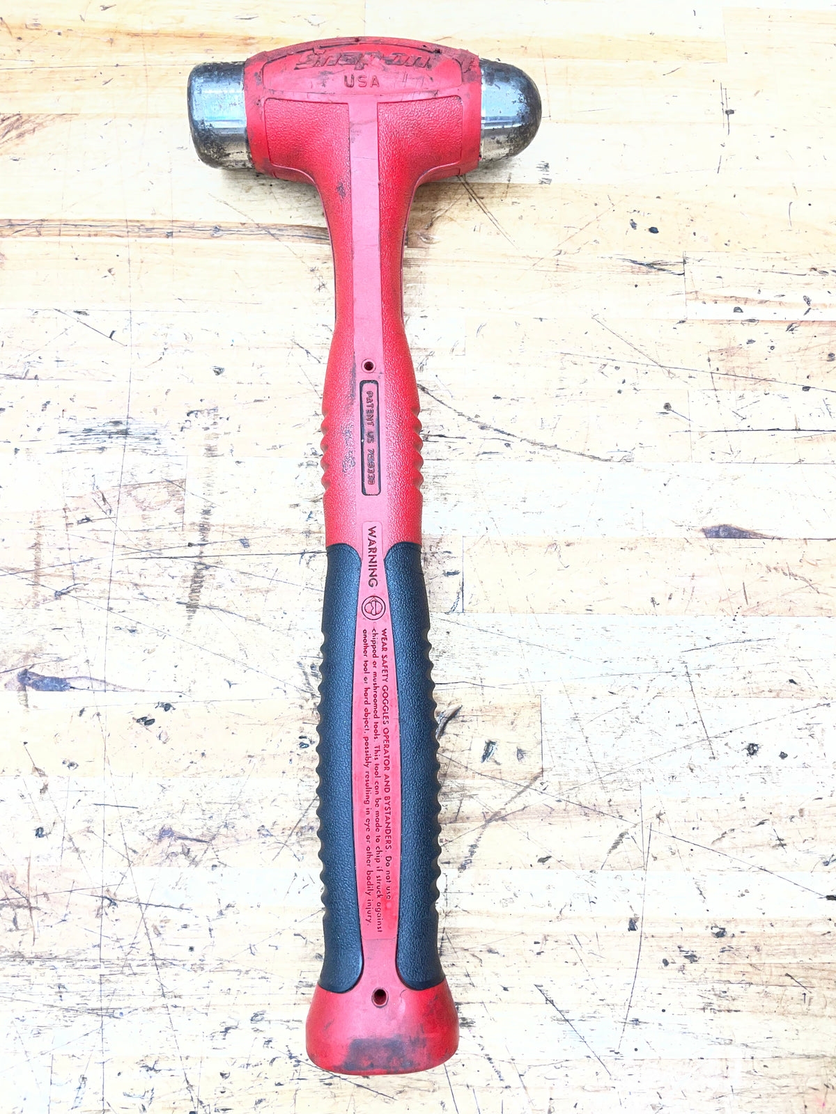 Snap On 16oz Ball Peen Hammer USA HBBD16