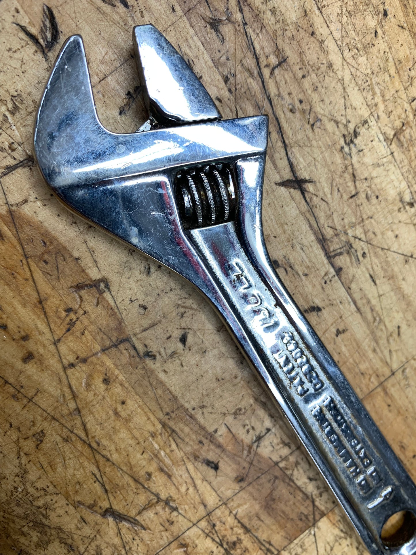 Snap On 6" Adjustable Wrench 6" Chorme USA AD6