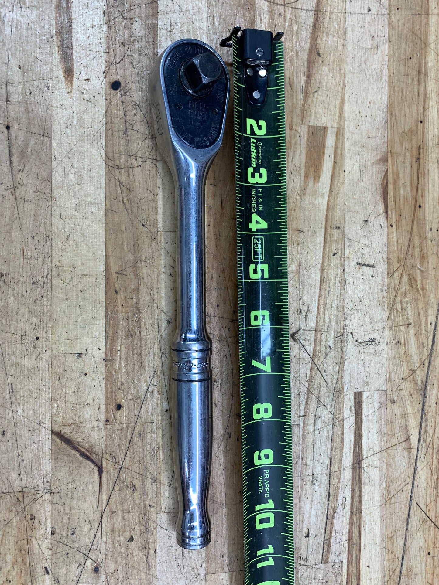 Snap On 1/2" Chrome Ratchet VINTAGE S832