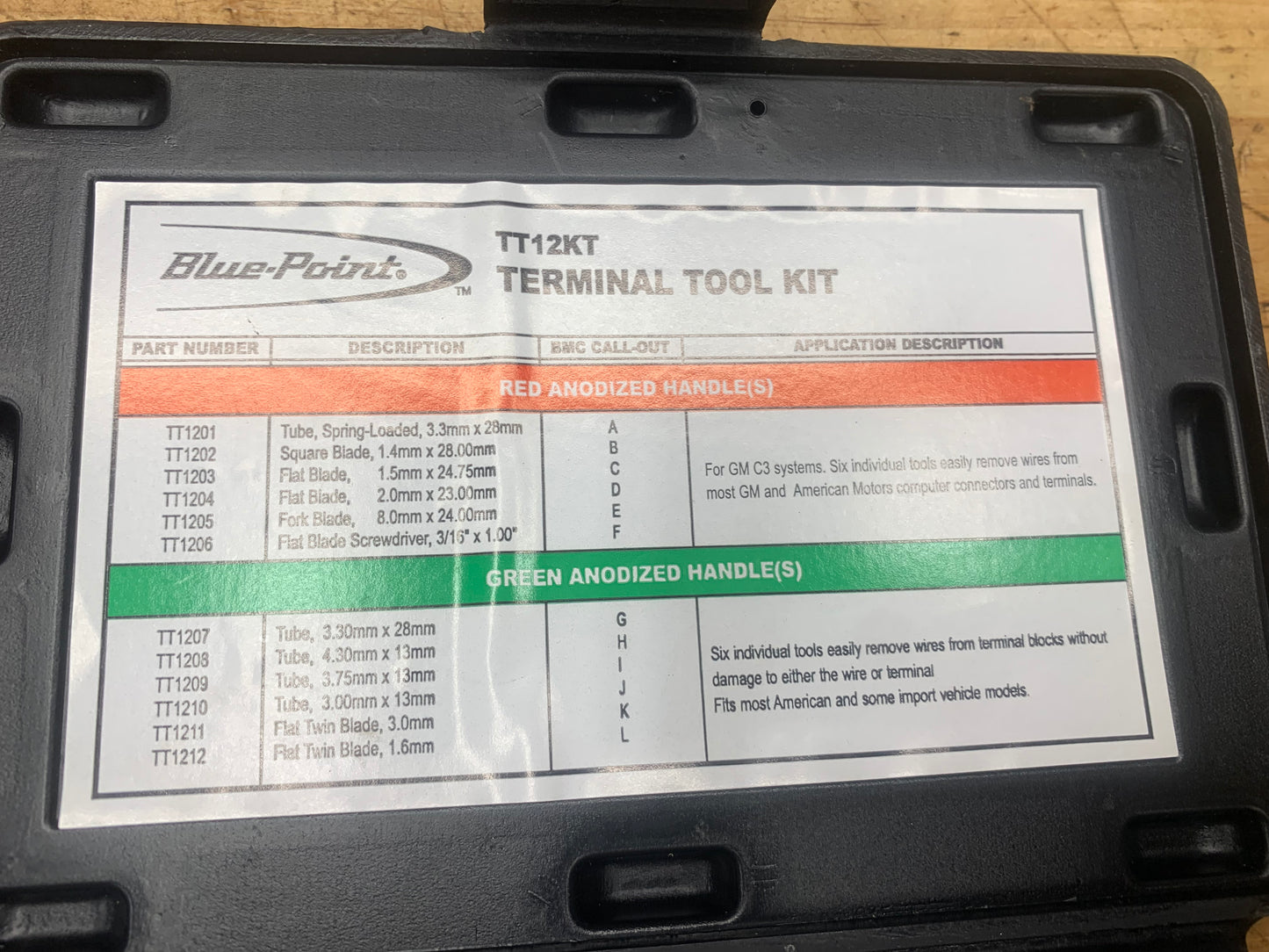 Blue Point Terminal Tool Kit TT12KT
