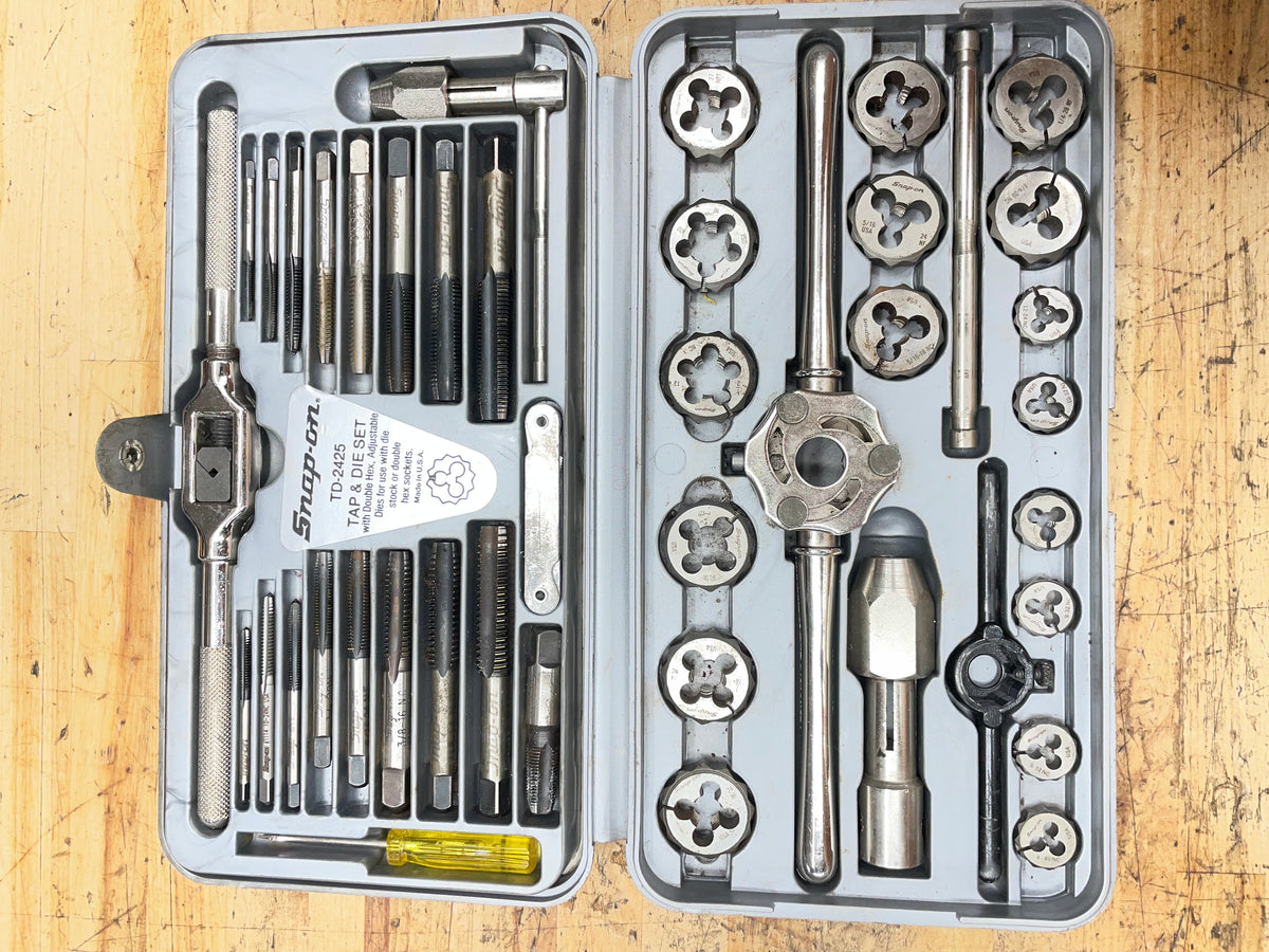 Snap On SAE Tap and Die Set COMPLETE USA TD2425