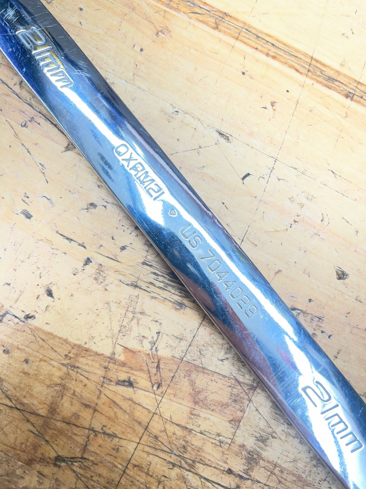 Snap On 21mm Ratcheting Combo Wrench USA OXRM21
