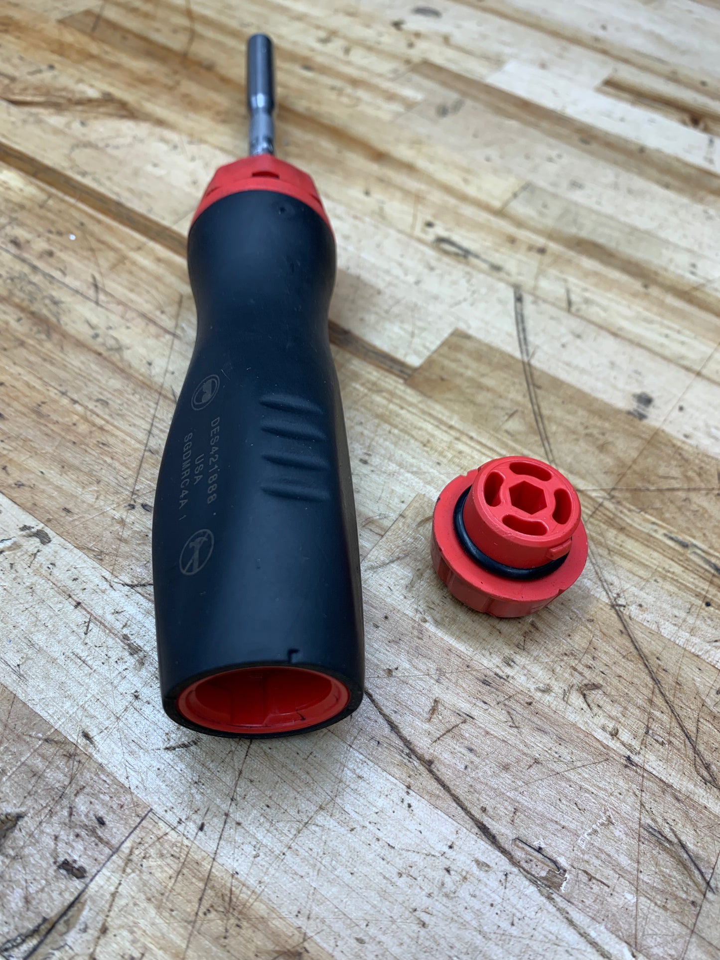 Snap On Soft Grip Ratcheting Screwdriver USA SGDMRC4A