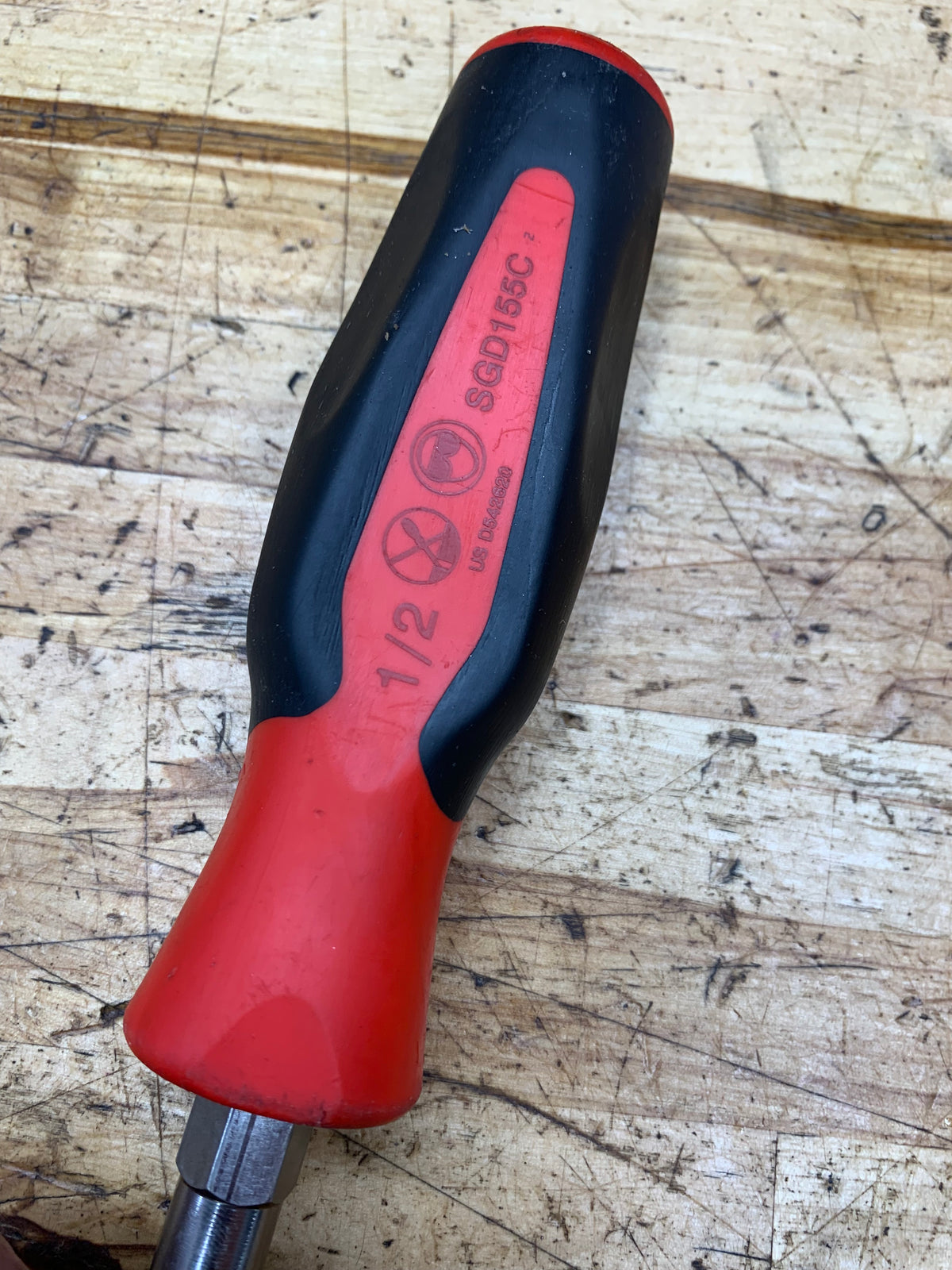 Snap-on Large Marine Aircraft Plug Oversized Instinct Screwdriver USA SGD155C