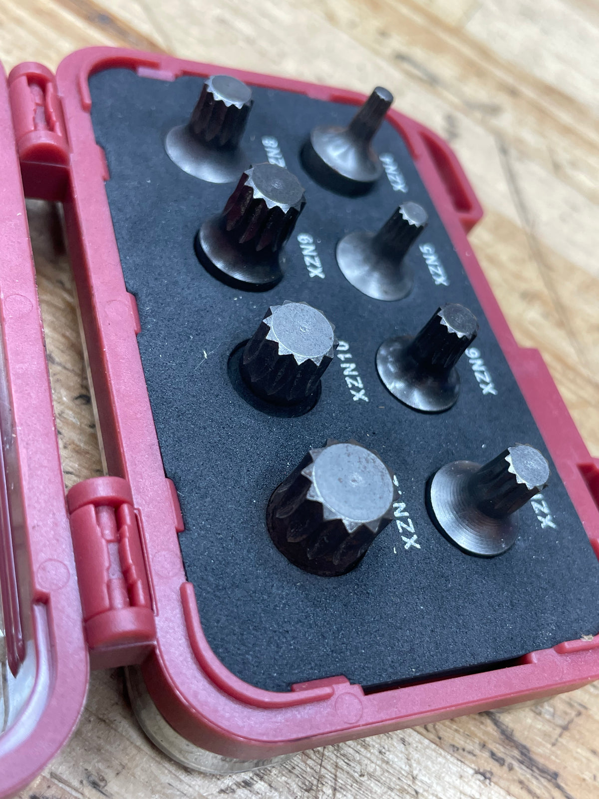 Matco Triple Square Hex Bit Case Set SAX8