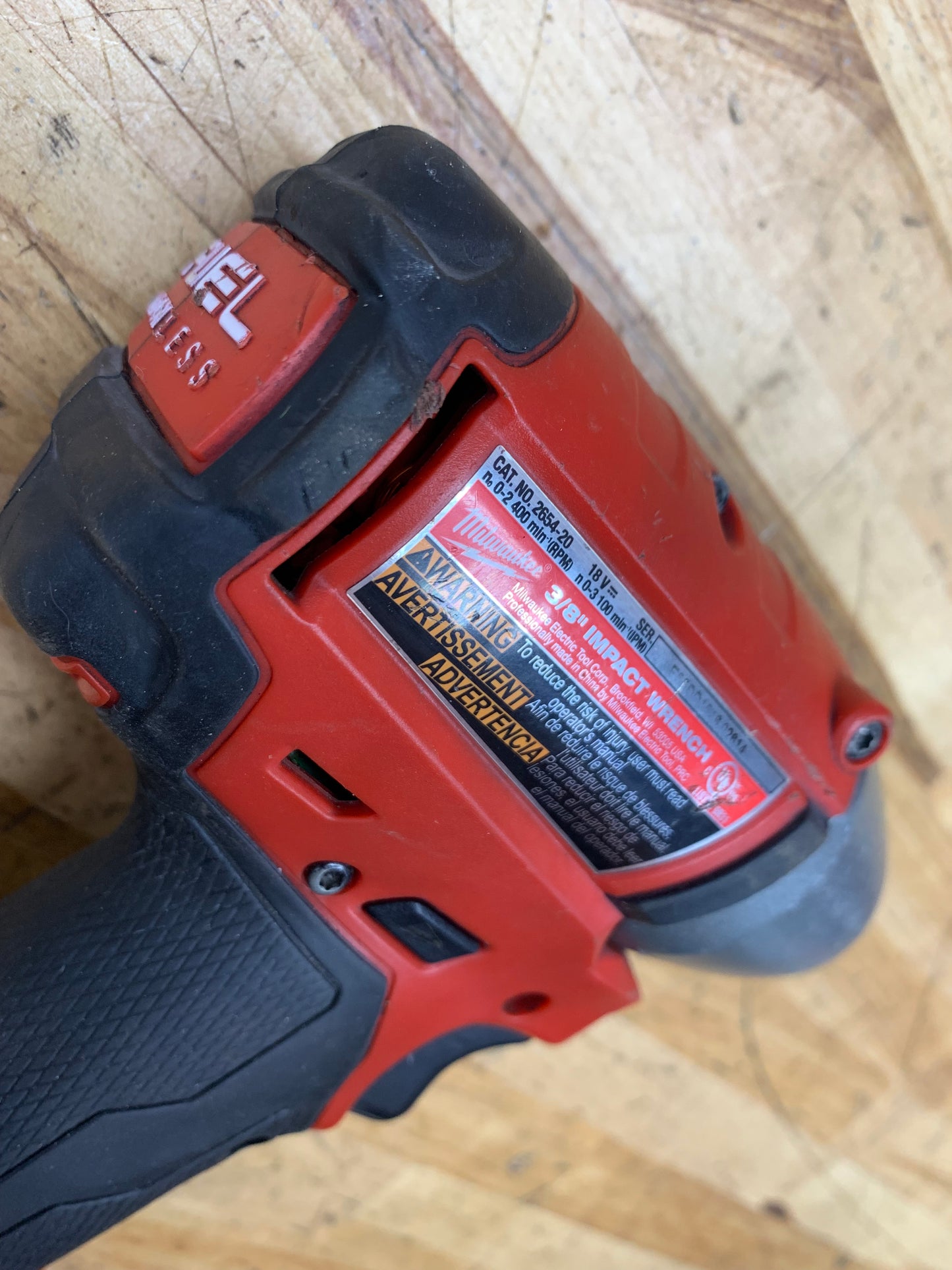 Milwaukee 3/8” Fuel Impact Wrench M18 2645-20