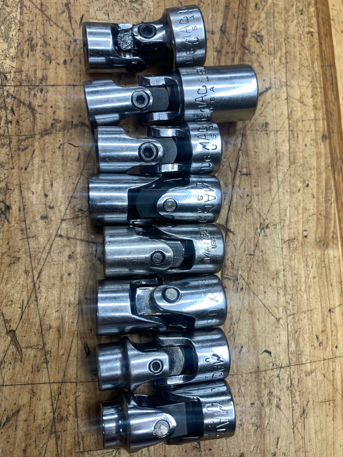 Mac* 3/8" Metric Swivel Universal Socket Set 8pc USA