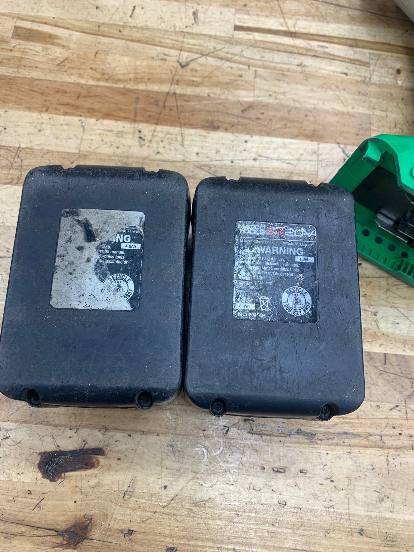 Matco 1/2” Impact Wrench 20v WITH X2 BATTERIES MCL2012HPIW