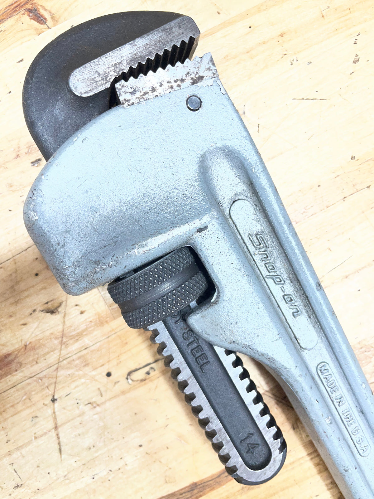 Snap On 14” Pipe Wrench ALUMINUM USA PWA14A