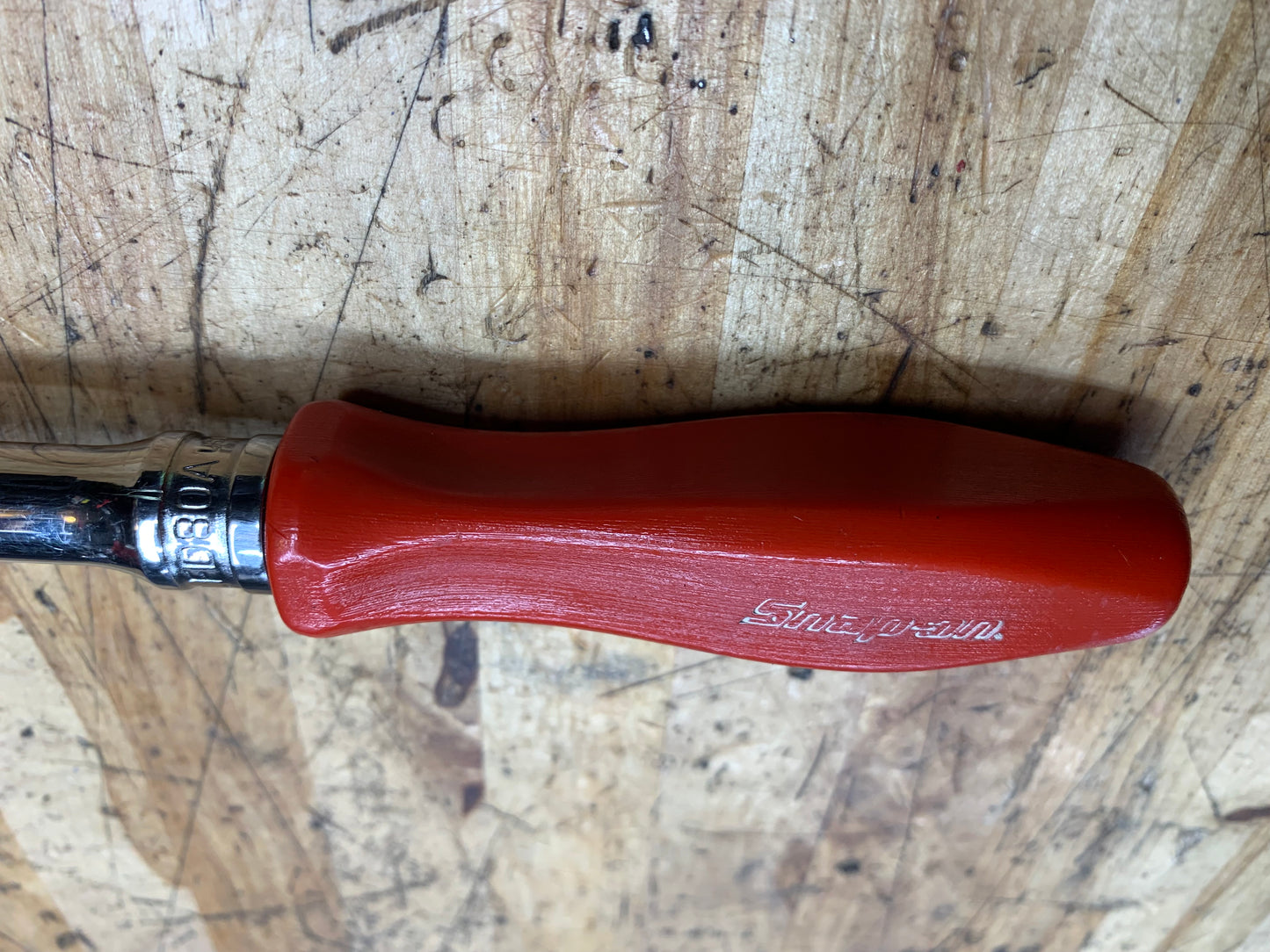 Snap On 3/8” Flex Head Ratchet Red Hard Handle FHLFD80A USA