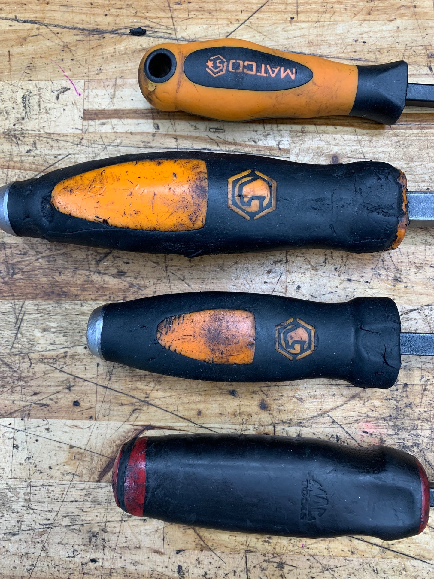 Matco / Mac Tools Prybar Set 4pc