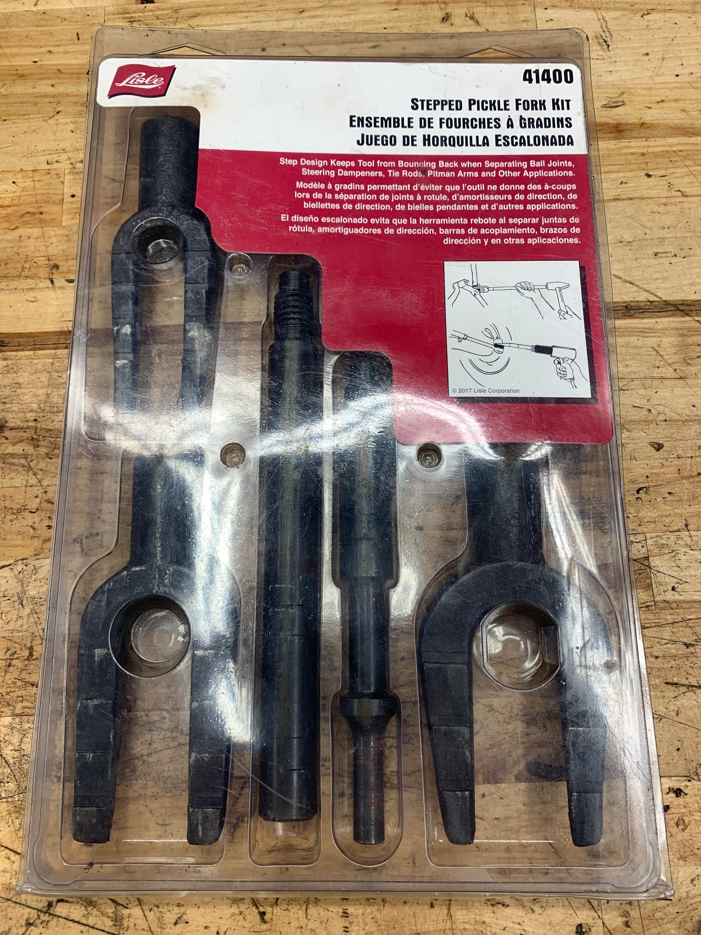 Lisle Air Hammer Pickle Fork Attachent Bits 41400