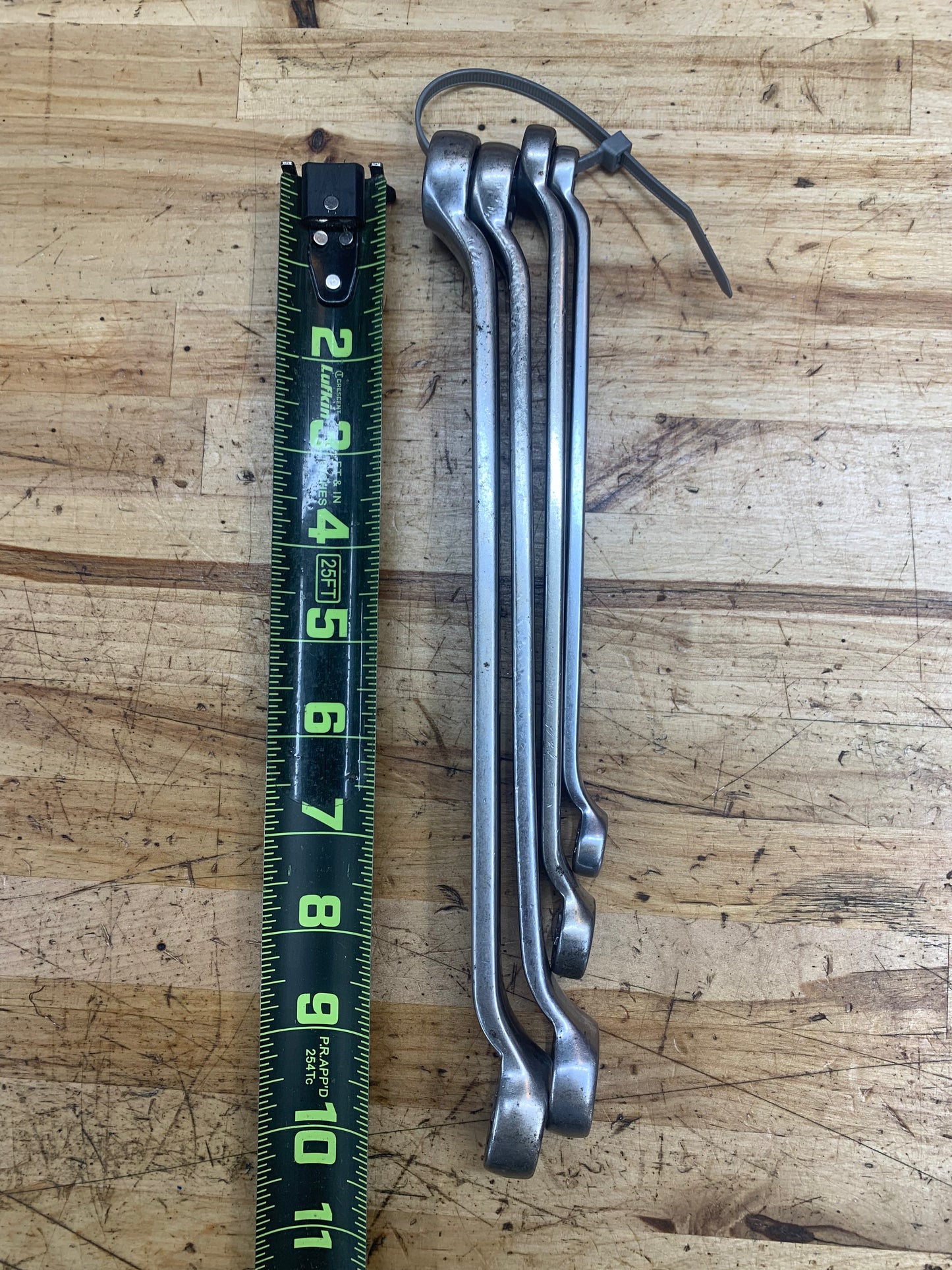 Snap On SAE Offset Box Wrench Set Vintage 4pc USA