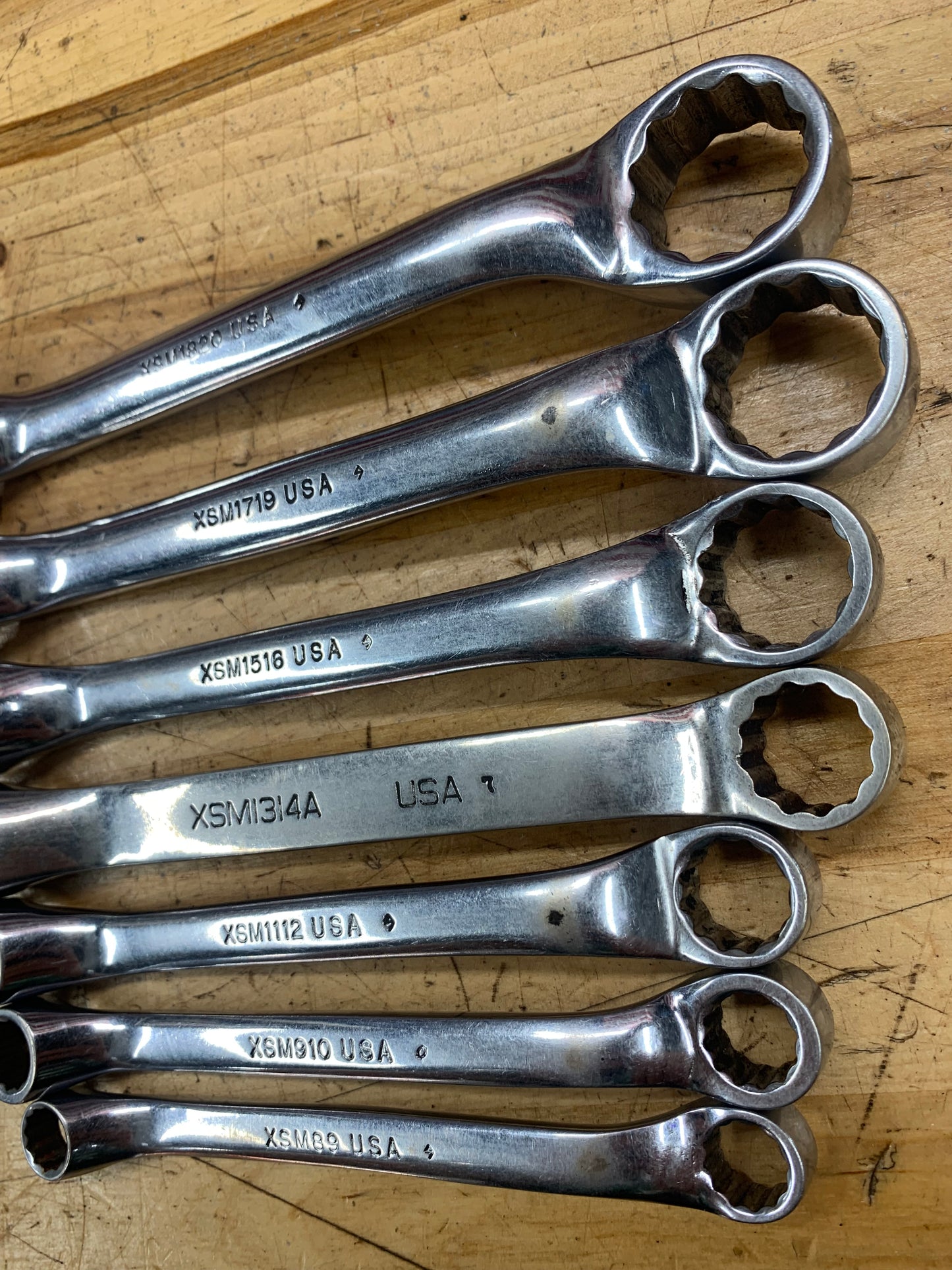 Snap On Metric Offset Box Short Pattern Wrenches 7pc