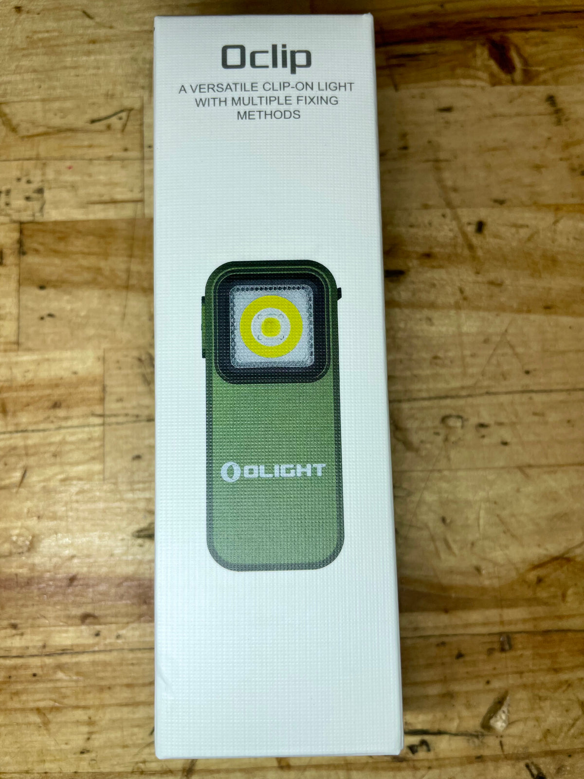 Olight Oclip Clip Light with White and Red Light BRAND NEW