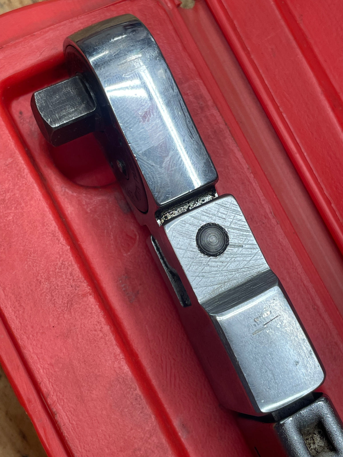 Snap On 1/2” Torque Wrench 20-100 ft lb. Click Style USA TQR100A
