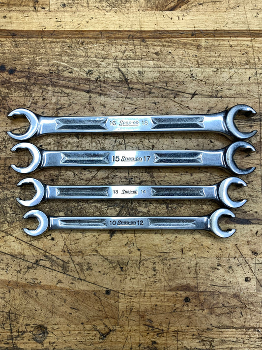 Snap On Metric Flare Wrench Set 4pc USA