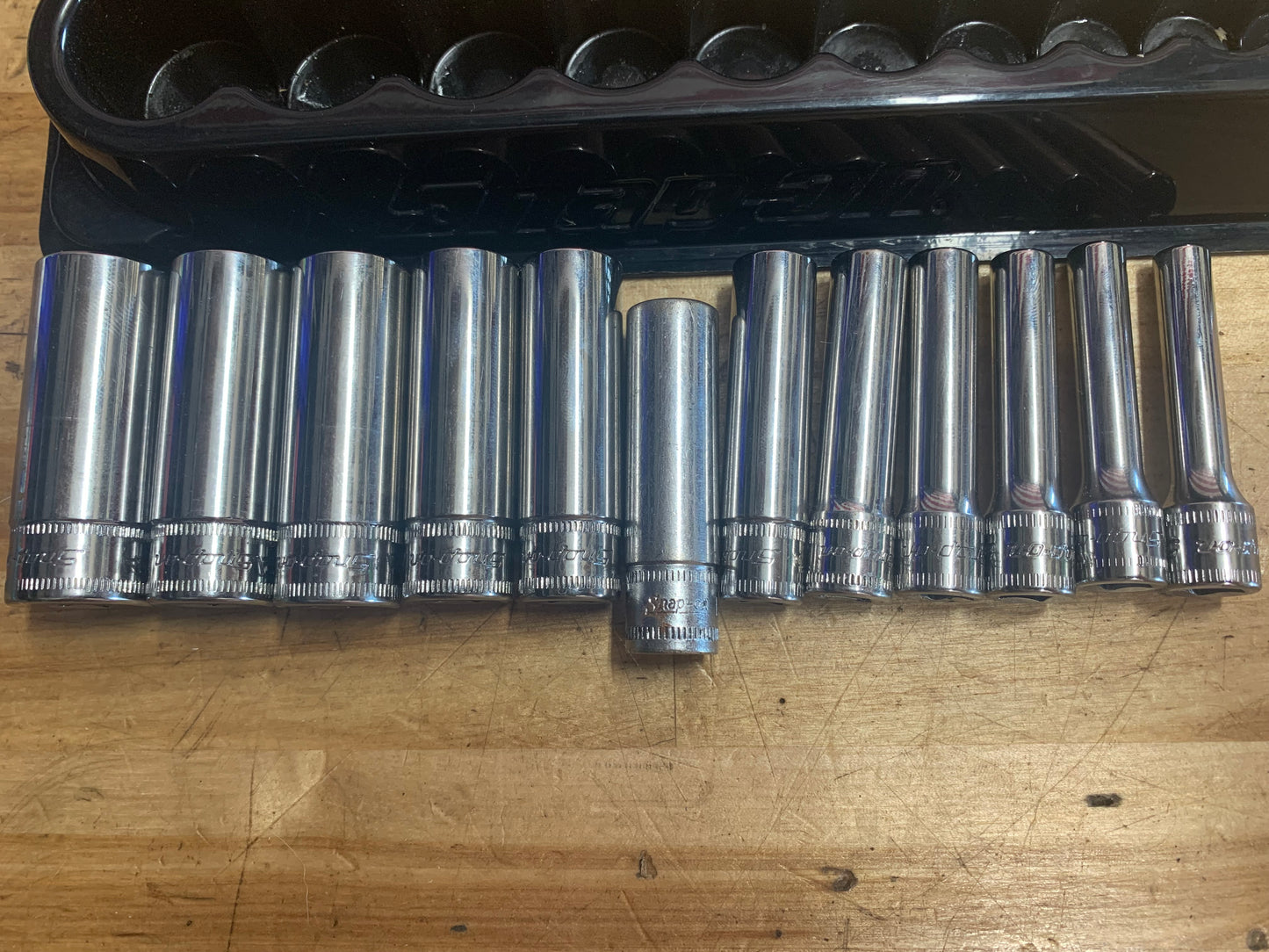 Snap On 1/4" Deep Metric Socket Set.  111STMMDY