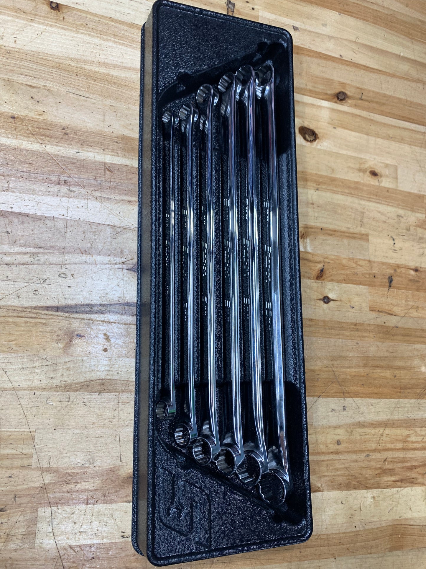 Snap On Metric 6pc Long Box Wrench Set Zero Offset 10-20mm USA XDHFM606
