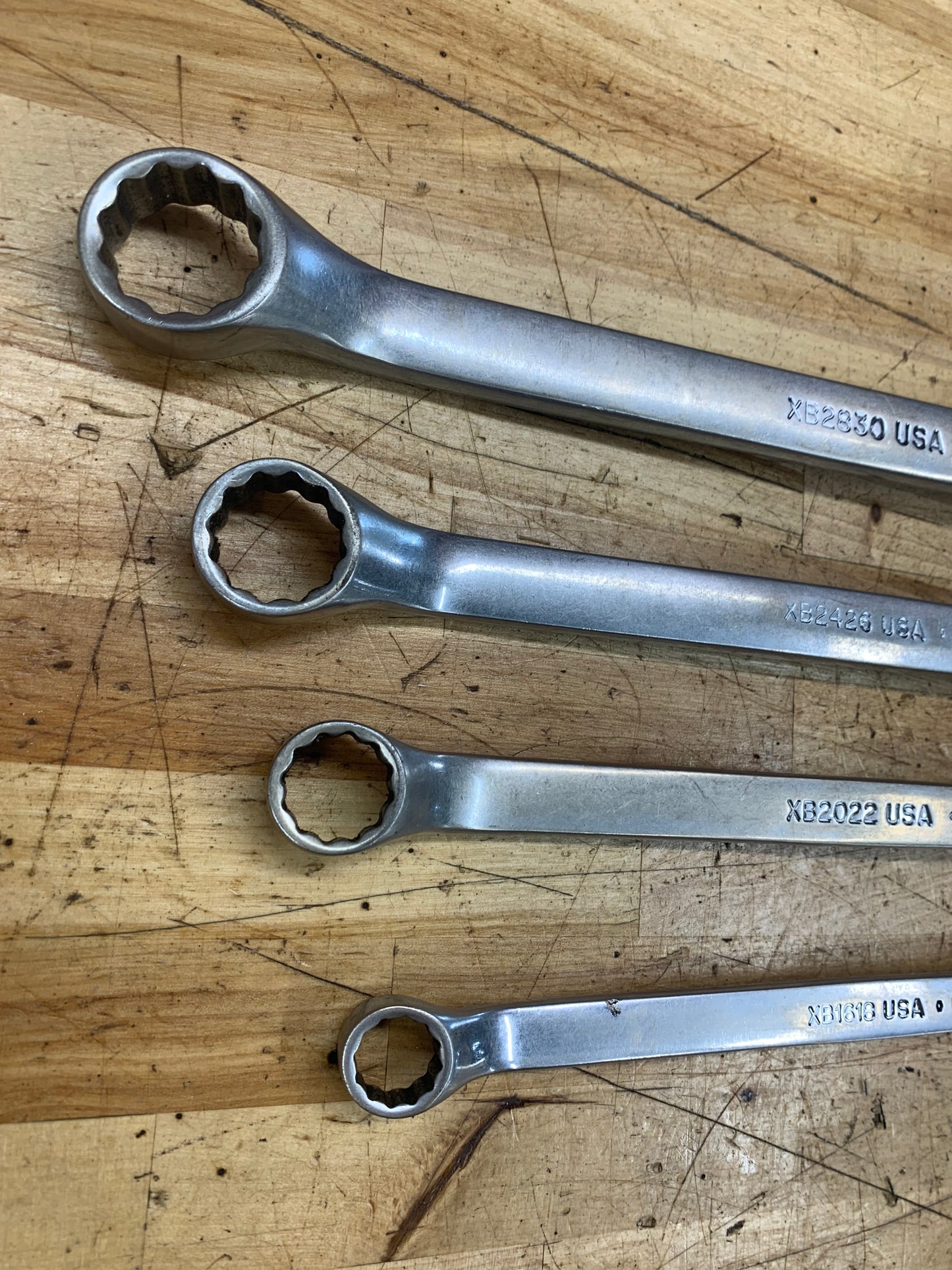 Snap On SAE Offset Box Wrench set 4pc