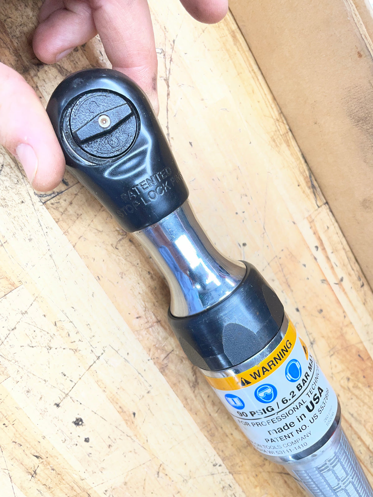 Snap On 3/8” Air Ratchet Pneumatic USA FAR27C