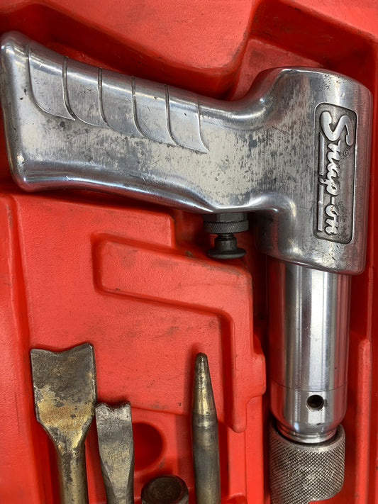 Snap On Air Hammer Kit w/ Attachments USA  PH50C