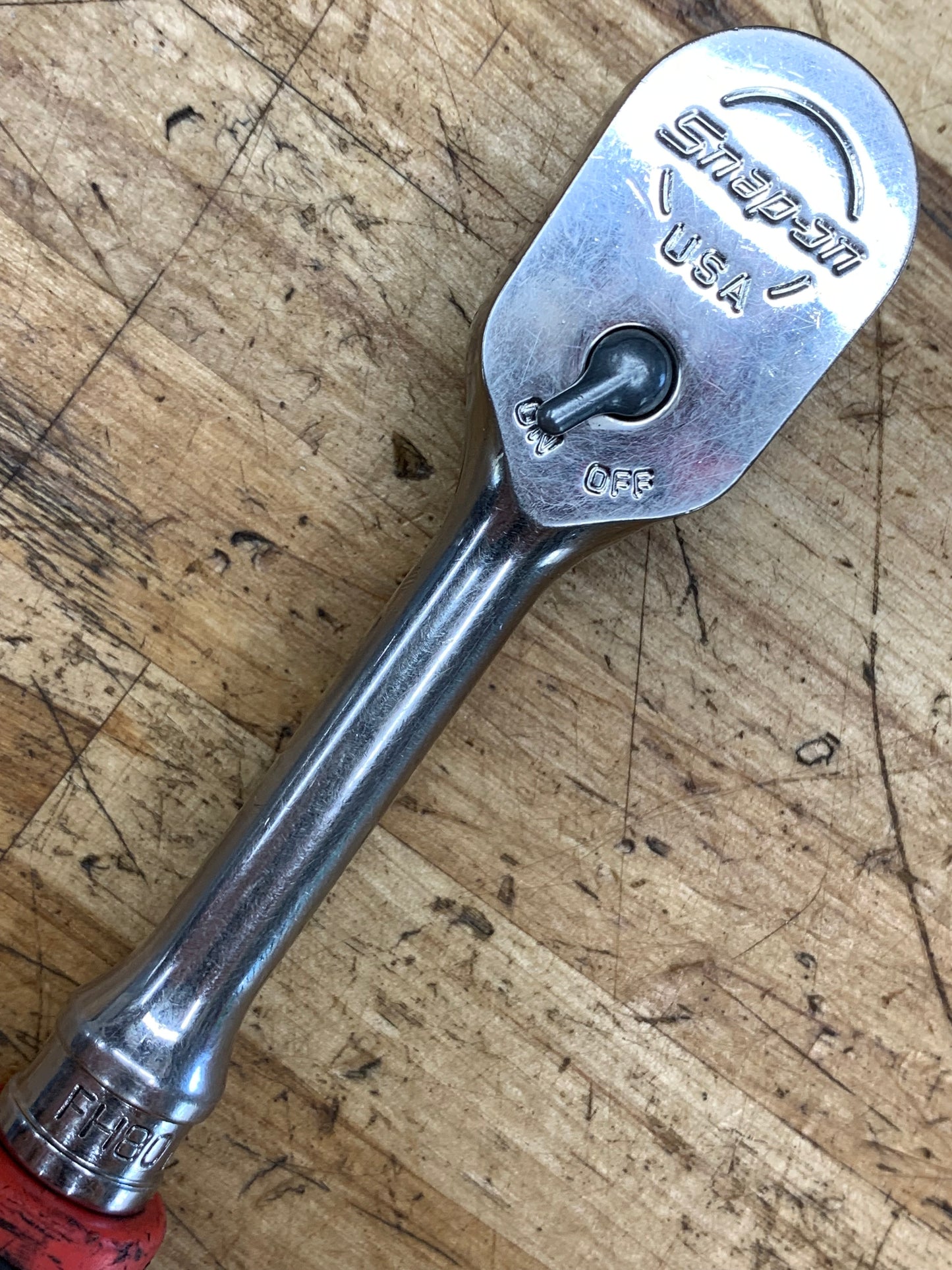 Snap On 3/8" Soft Grip Ratchet USA FH80