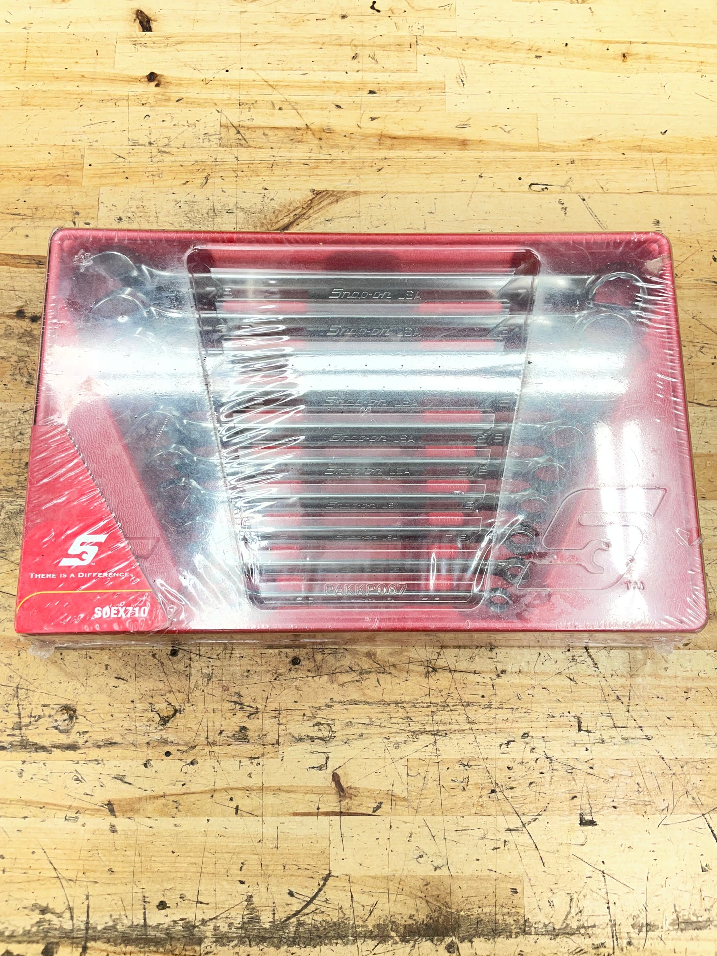 Snap On SAE FD+ Combo Wrench Set 5/16”-7/8” NIB USA  SOEX710