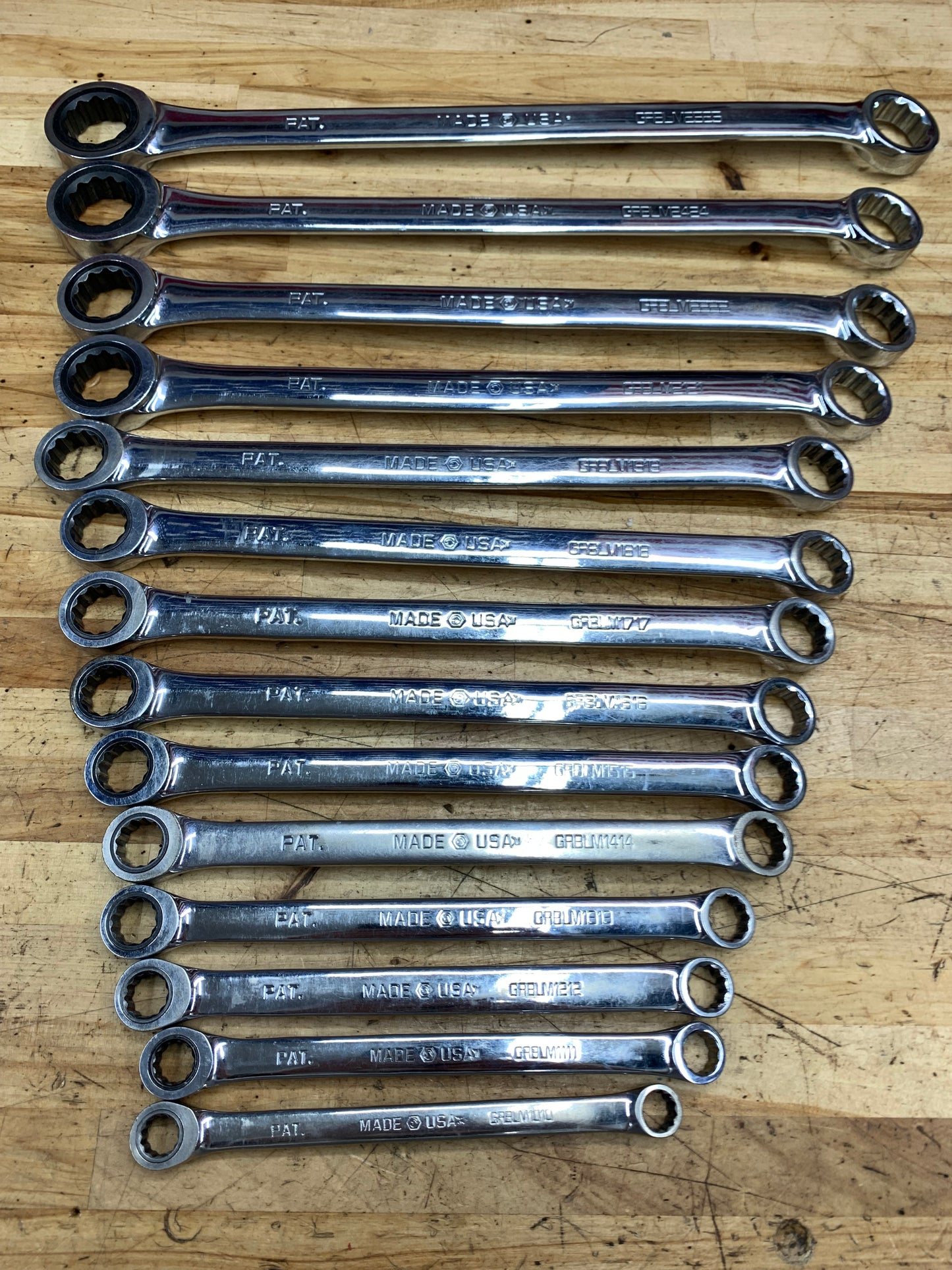 Matco Metric Ratcheting XL Box Wrench Set 14pc USA
