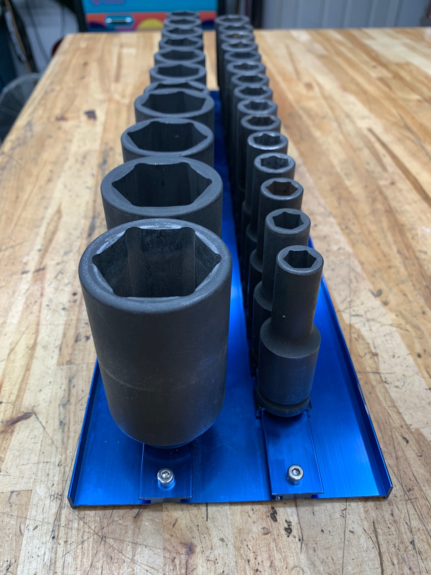 Expert by Mac Tools 1/2” Metric Deep Impact Socket Set 26pc 10-36mm With Tray E041639