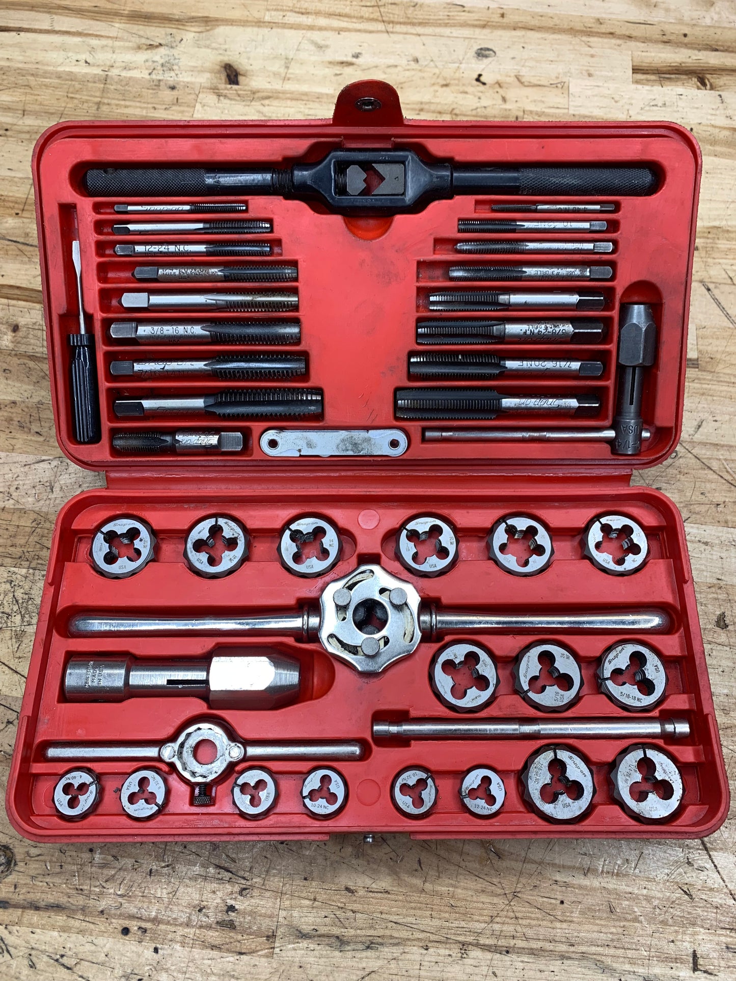 Snap On SAE Tap and Die Set COMPLETE USA TD2425