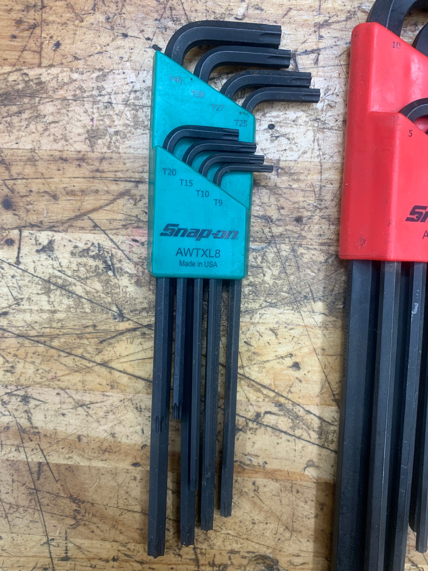 Snap On 3pc Hex Key Set: SAE, Metric, And Torx USA