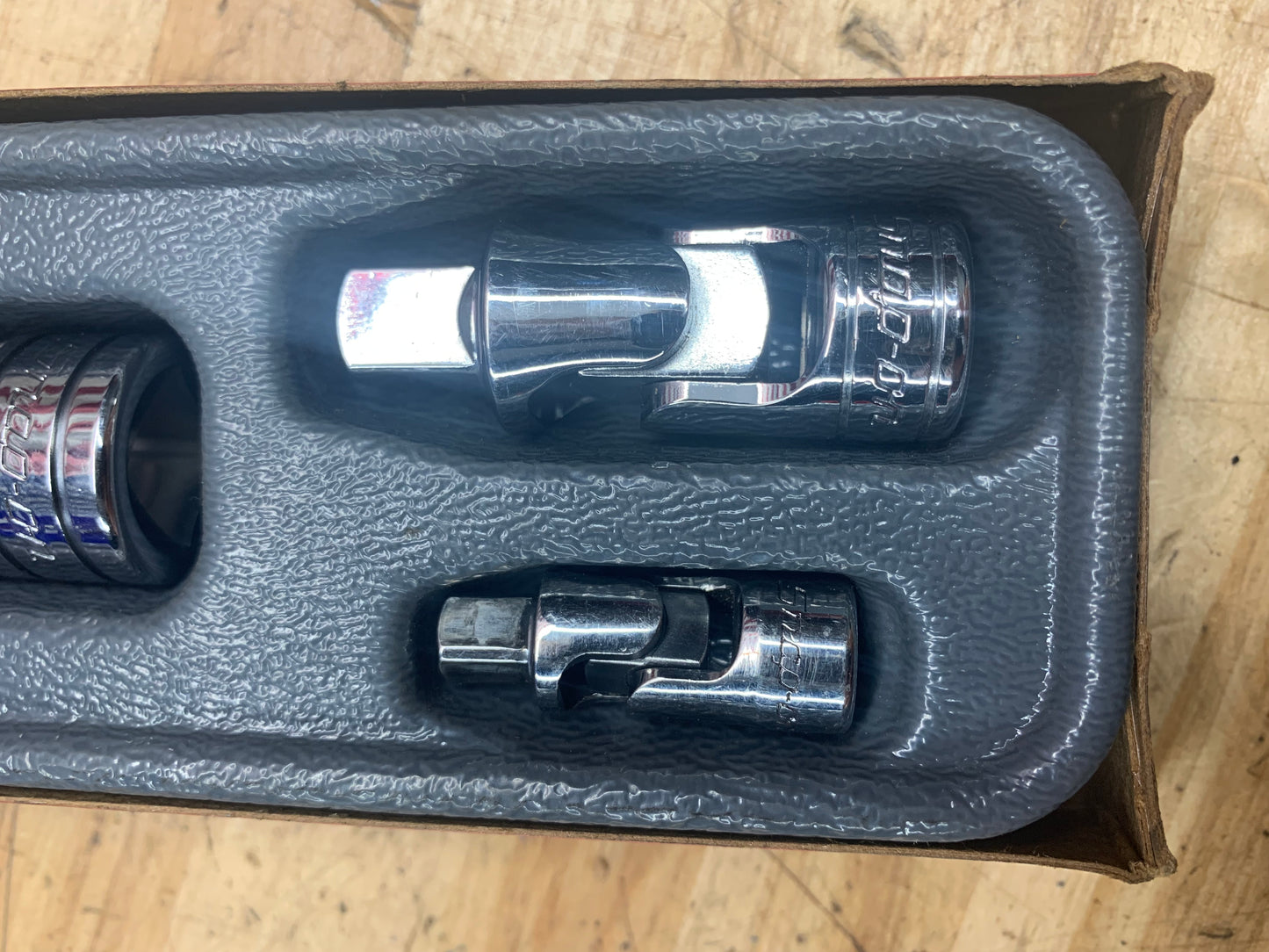 Snap On Chrome Universal Swivel adapter tray set 103UFTS