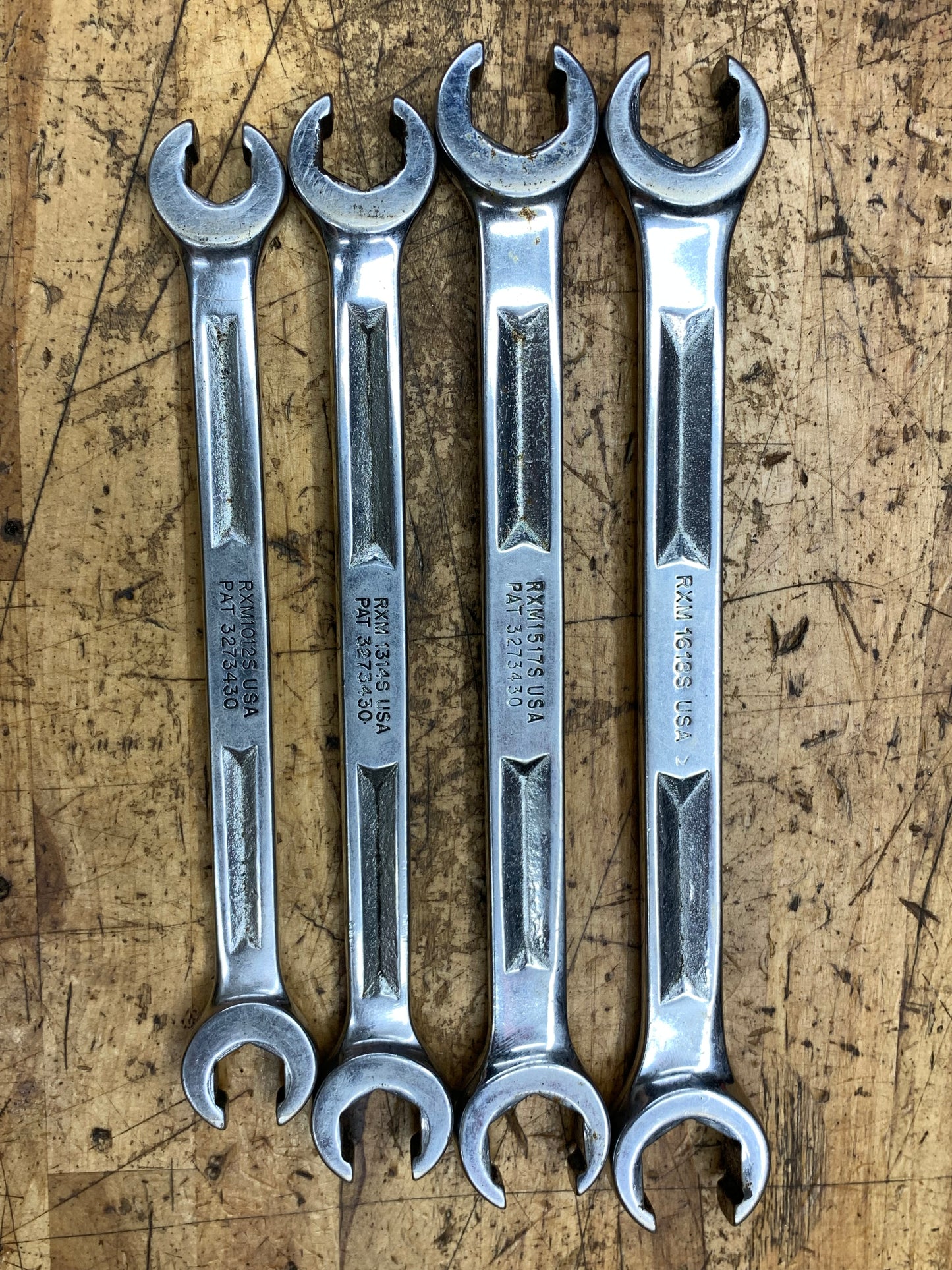 Snap On Metric Flare Wrench Set 4pc USA