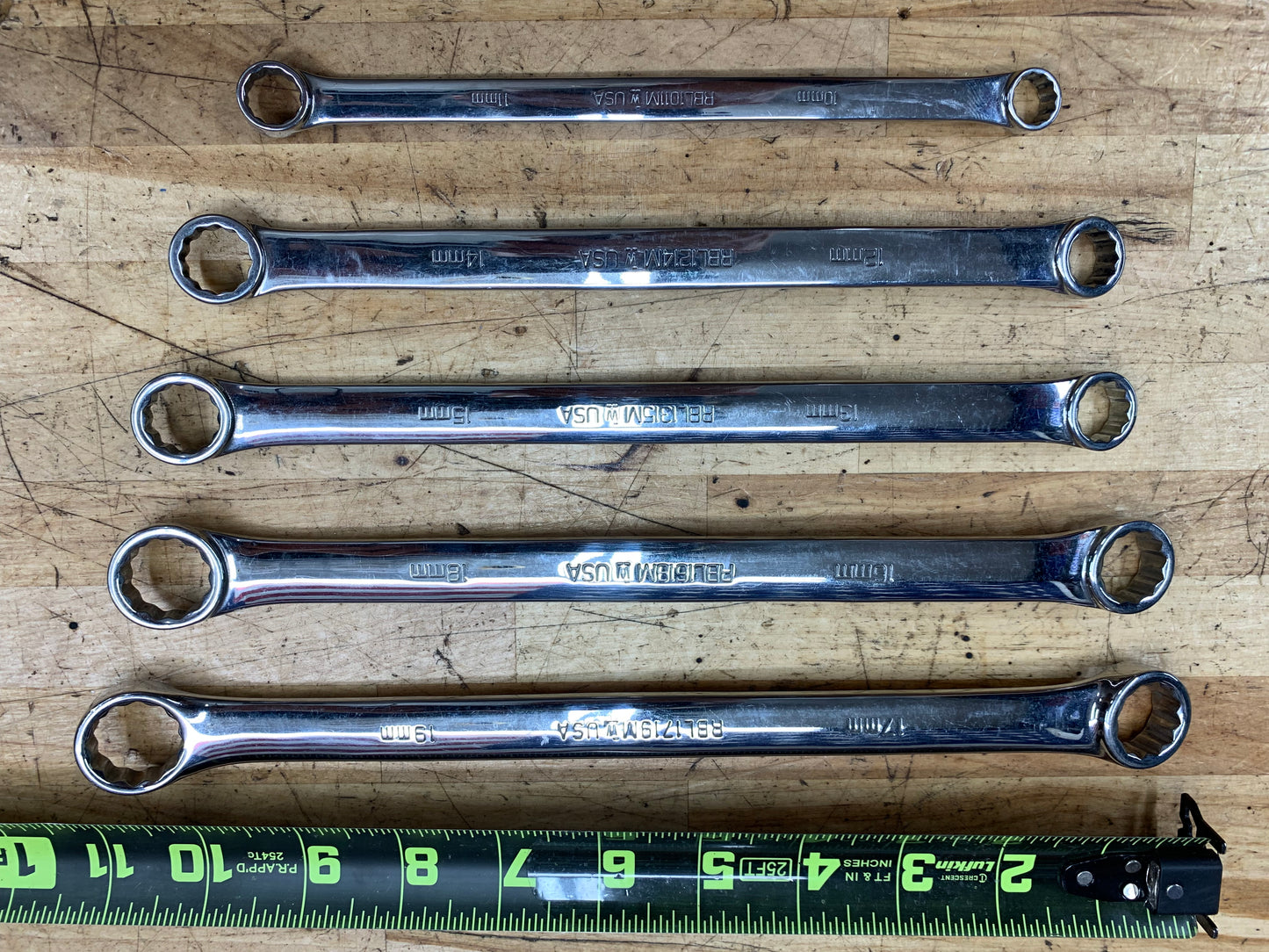 Matco Metric Box Wrench Set 5pc USA