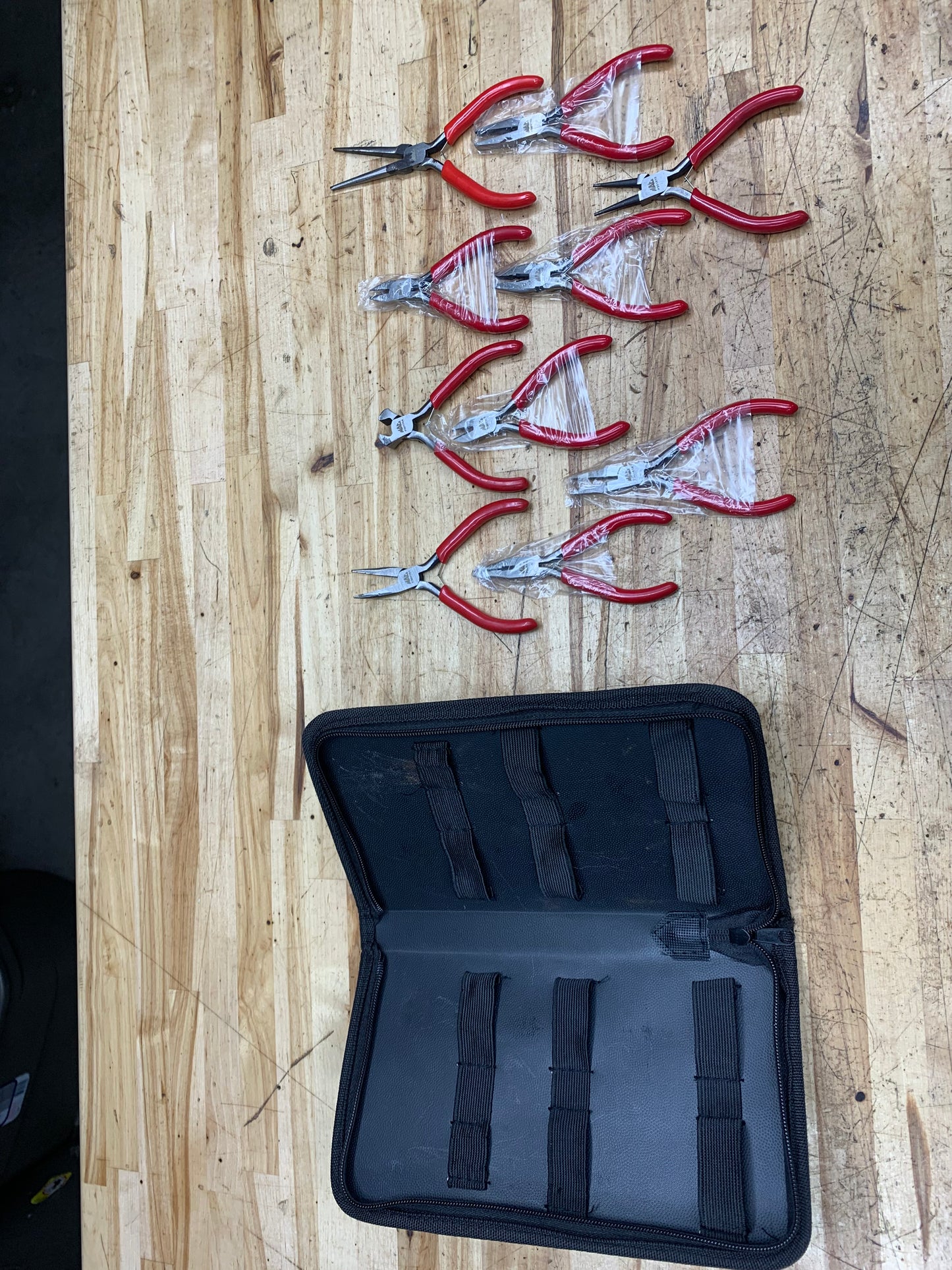 Mac Tools Mini Precision Plier Pouch Set 10pc P301910