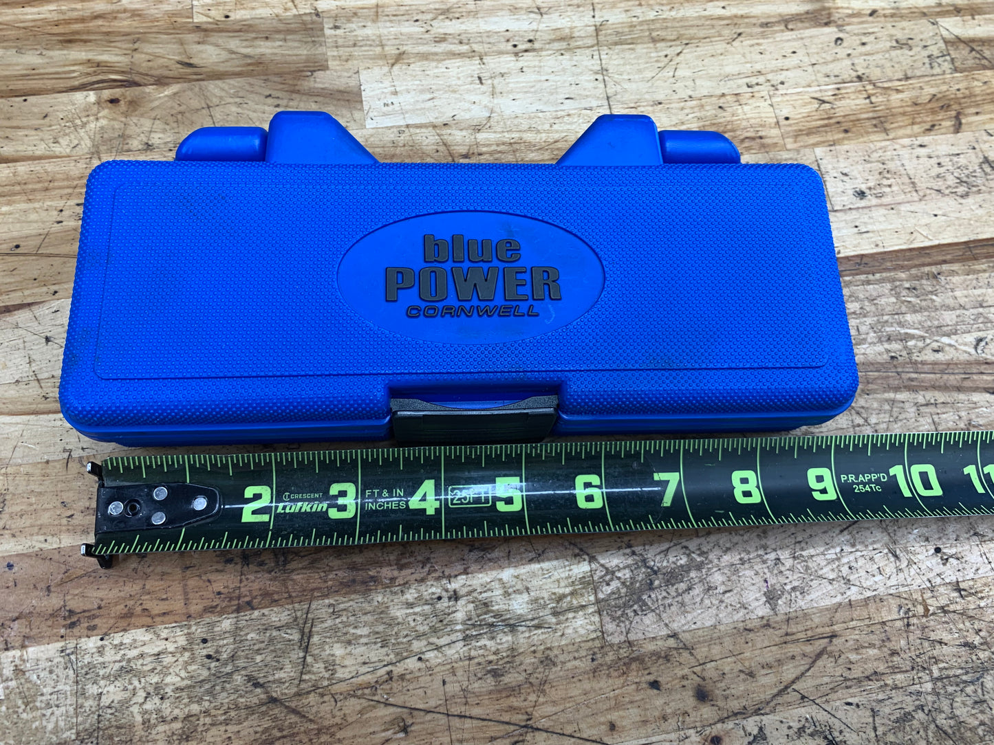Blue Power by Cornwell 1/4" Metric Deep Chrome Socket Set CBP1LM