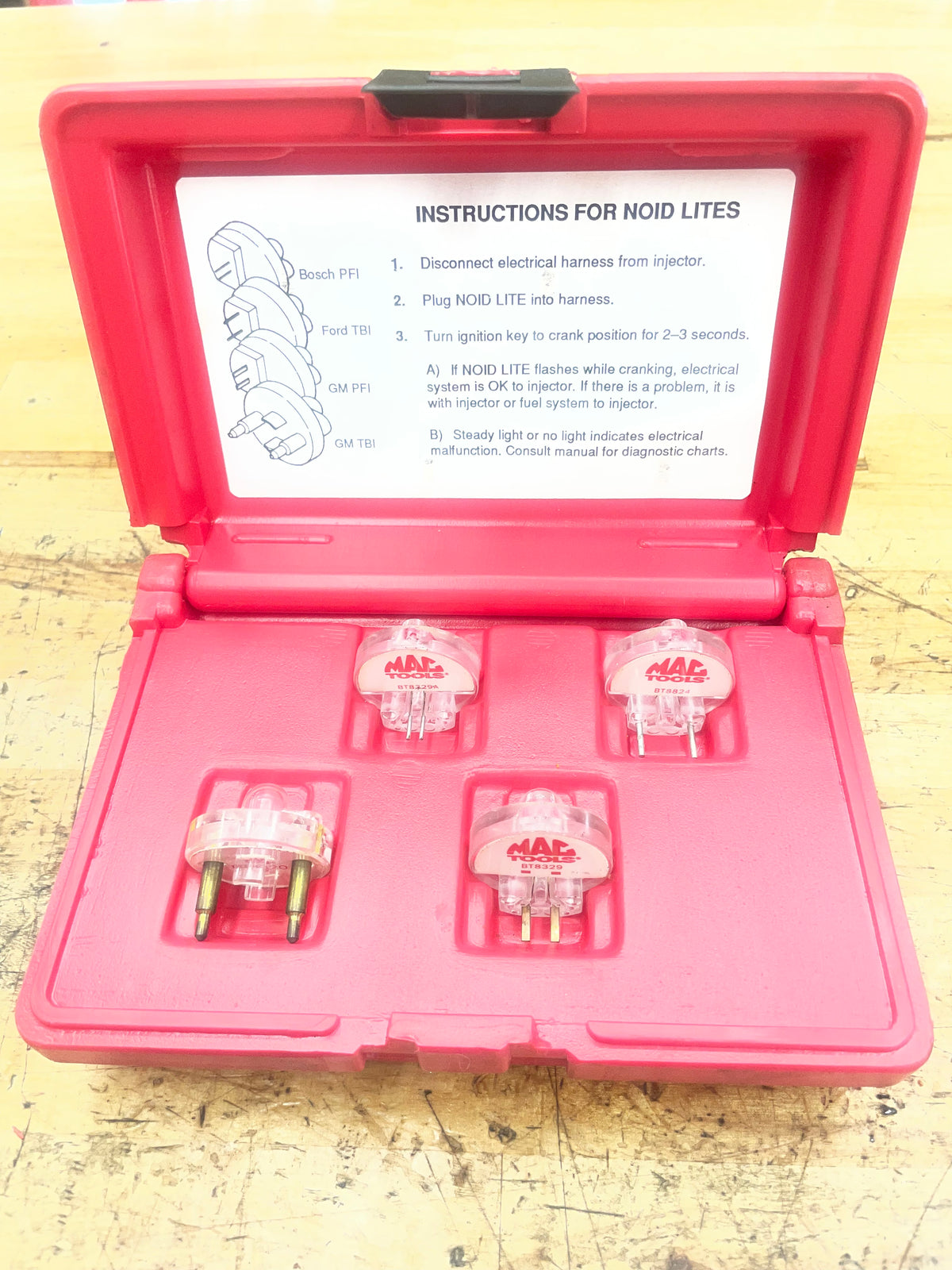 Mac Tools Injector Noid Light Set BT8837