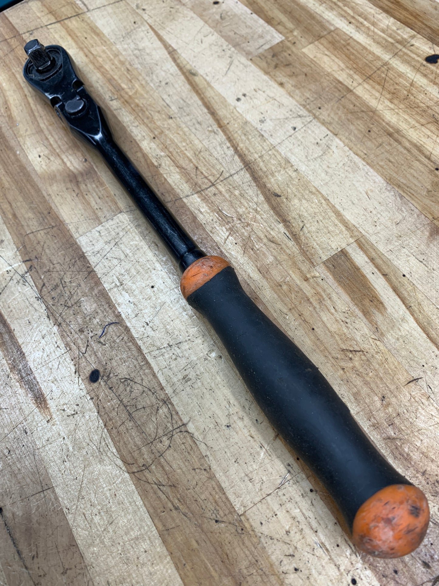 Matco 3/8" Locking Flex Head Ratchet 88 Fine Tooth Orange BFR128BLFM USA