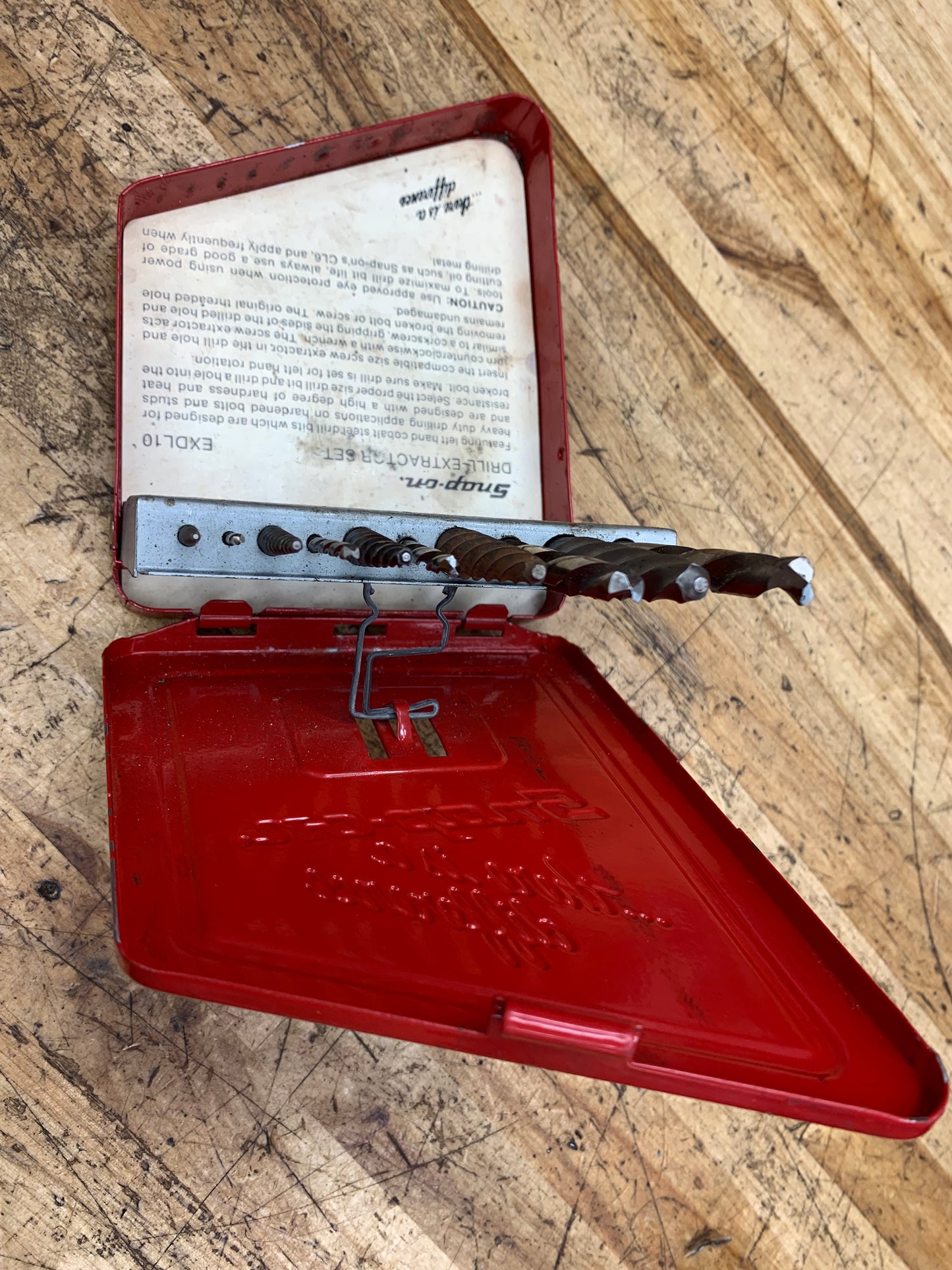 Snap On Broken Bolt Extractor Set EXDL10