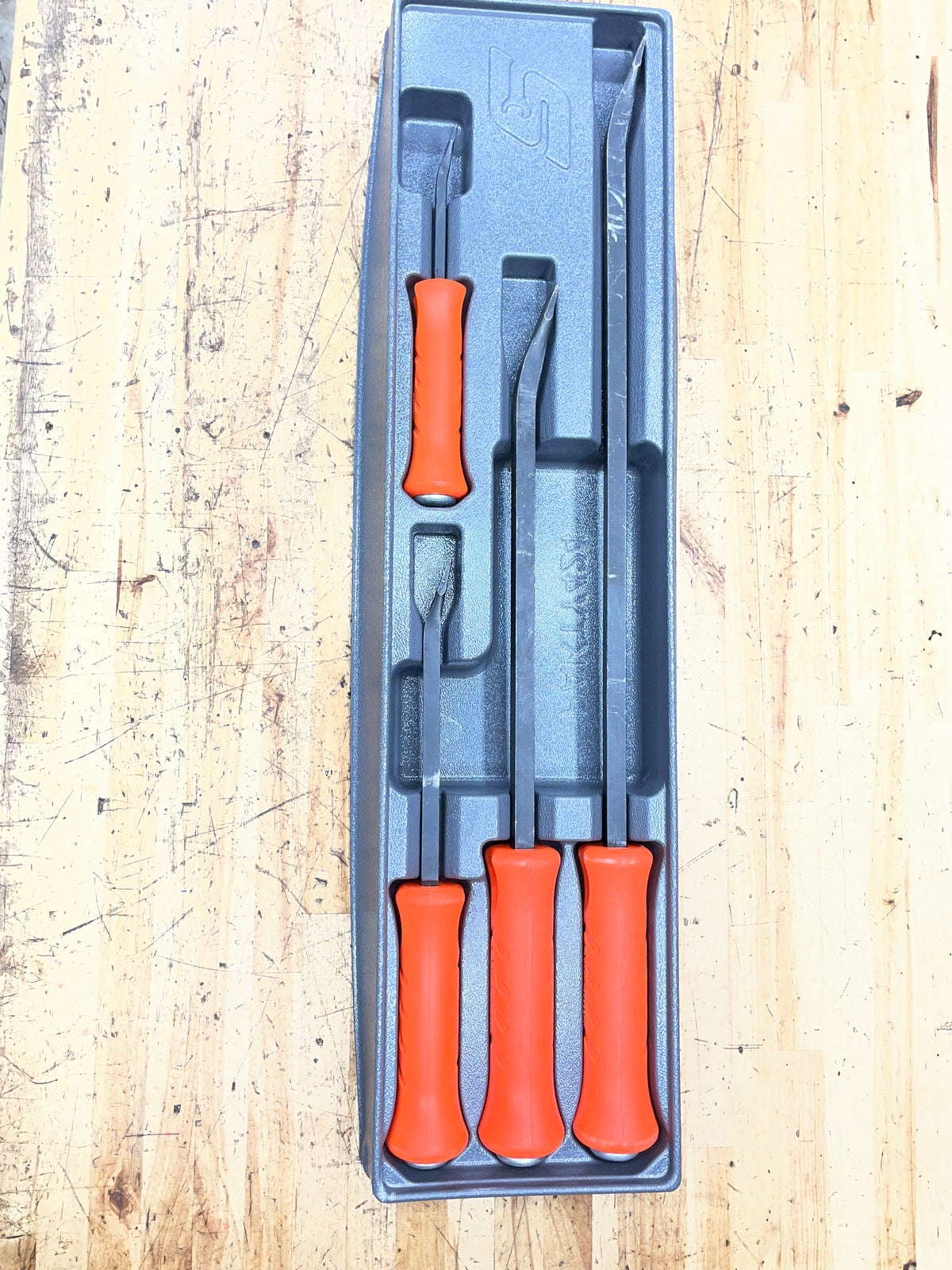 Snap On Orange Striking Prybar 4pc Set USA SBPS704AO
