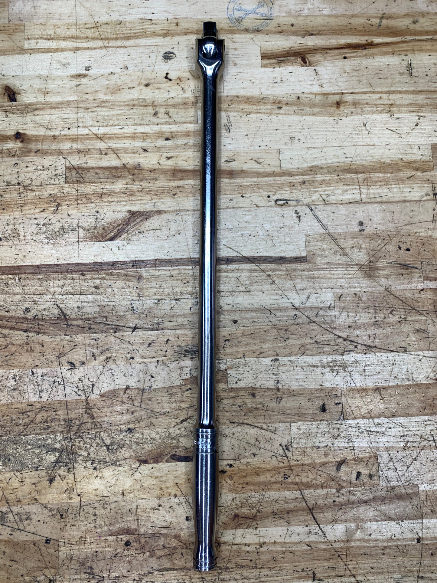 Snap On 1/2" Chrome Handle Breaker Bar 18" USA SN18B