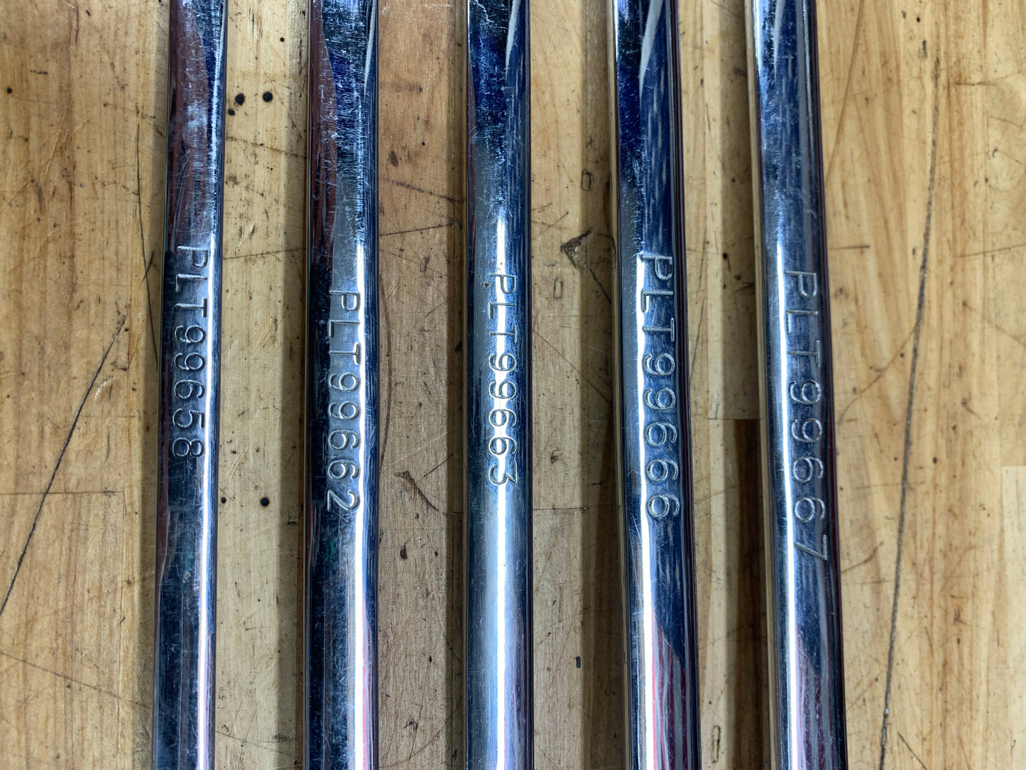 Platinum XL Metric Flex Head Ratcheting Wrench Set 5pc 8-19mm