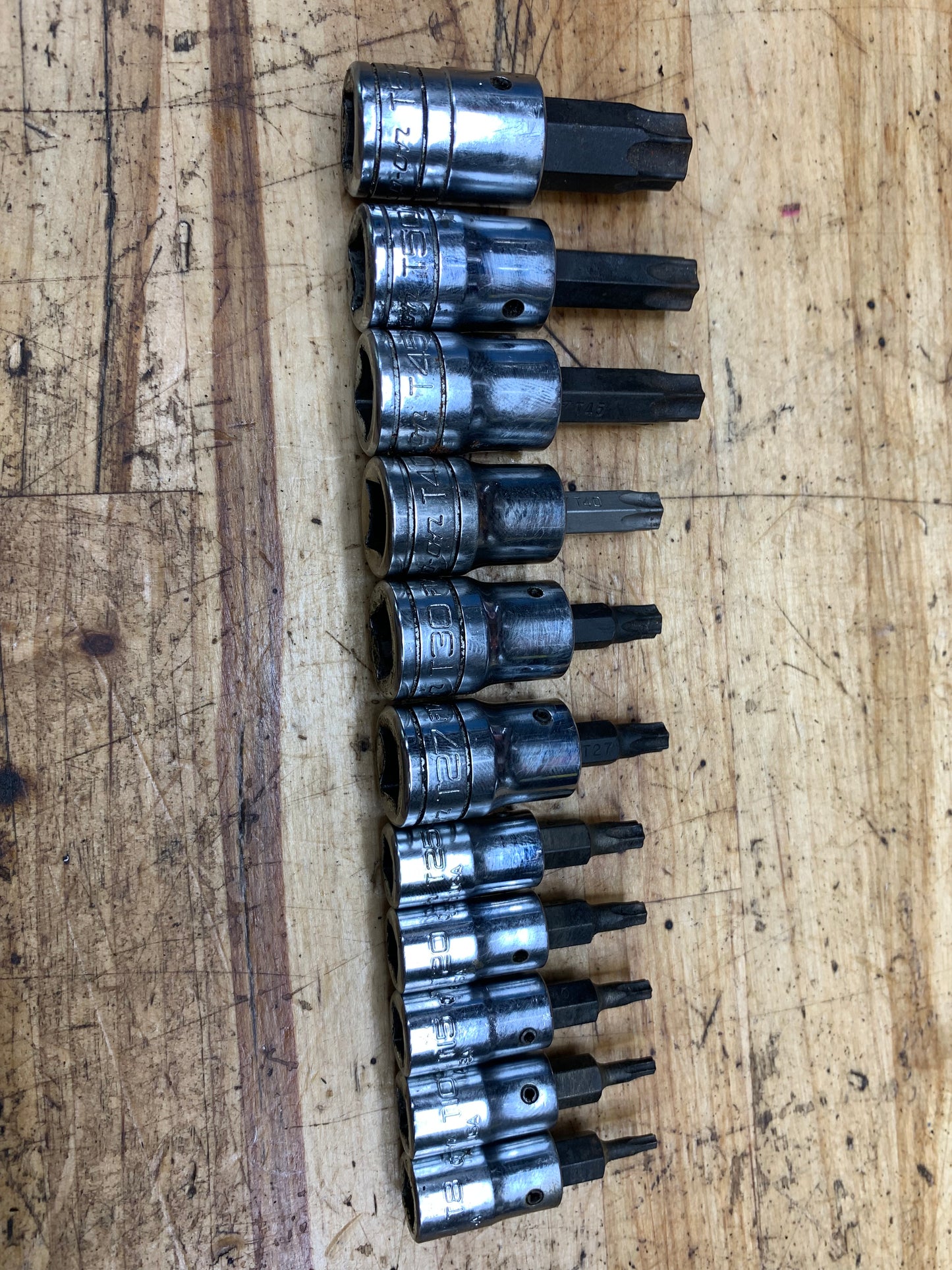 Snap On Torx Socket Set 11pc USA