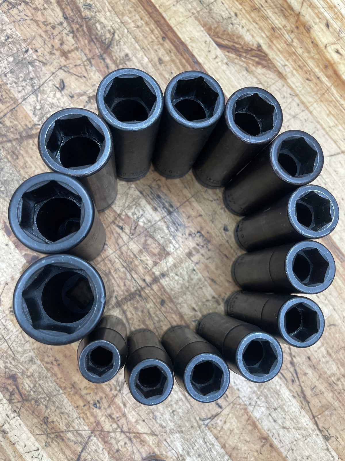 Cornwell 1/2” Metric Deep Impact Socket Set 10-24mm 14pc USA