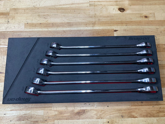 Snap On Metric Combo Foam Wrench Set 20-25mm USA SOEXM02FMBR