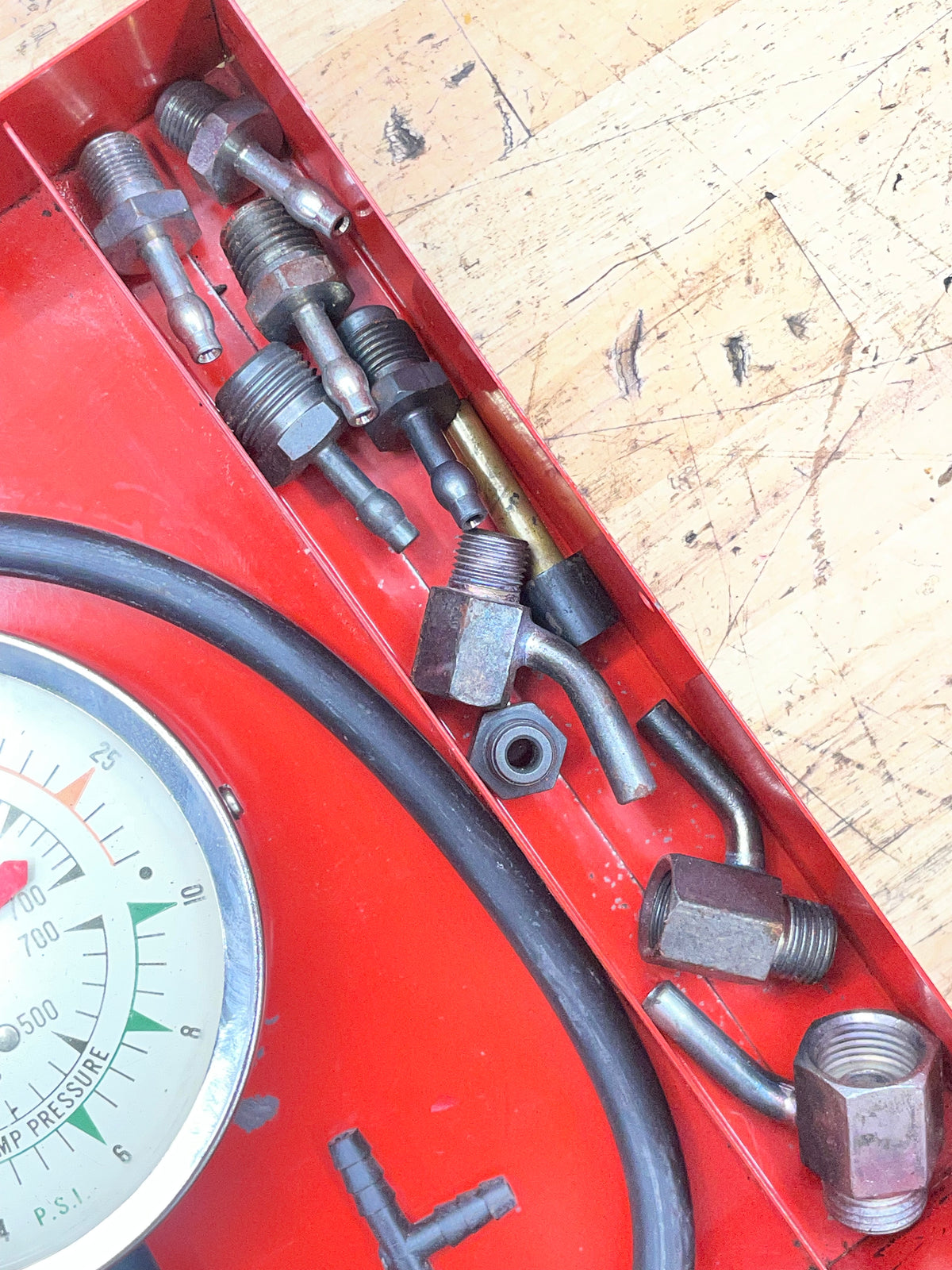 Snap On Vacuum Gauge/Fuel Pressure Gauge USA KRA128