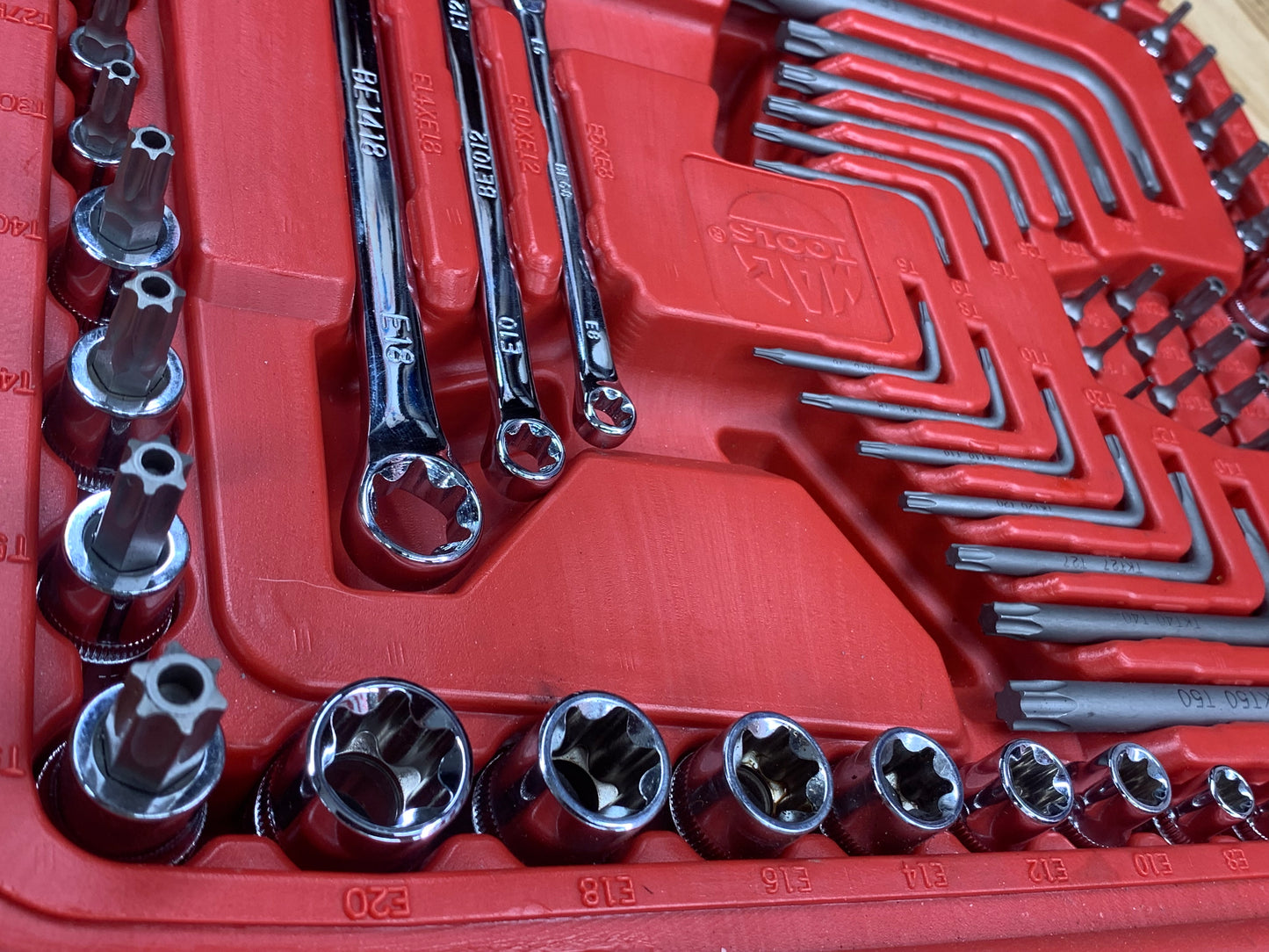 Mac Tools Master Torx/ETorx Tool Set SMXT62B