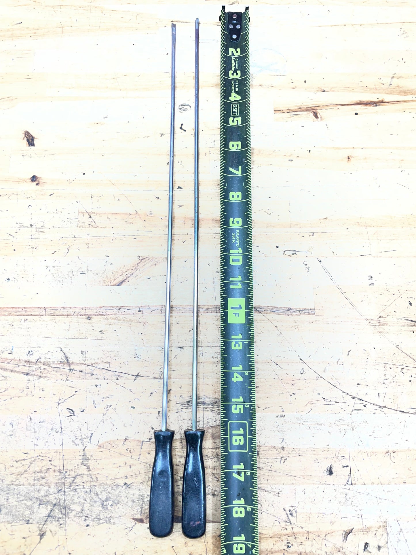 Snap On Extra Long Vintage Screwdriver Set 16” USA