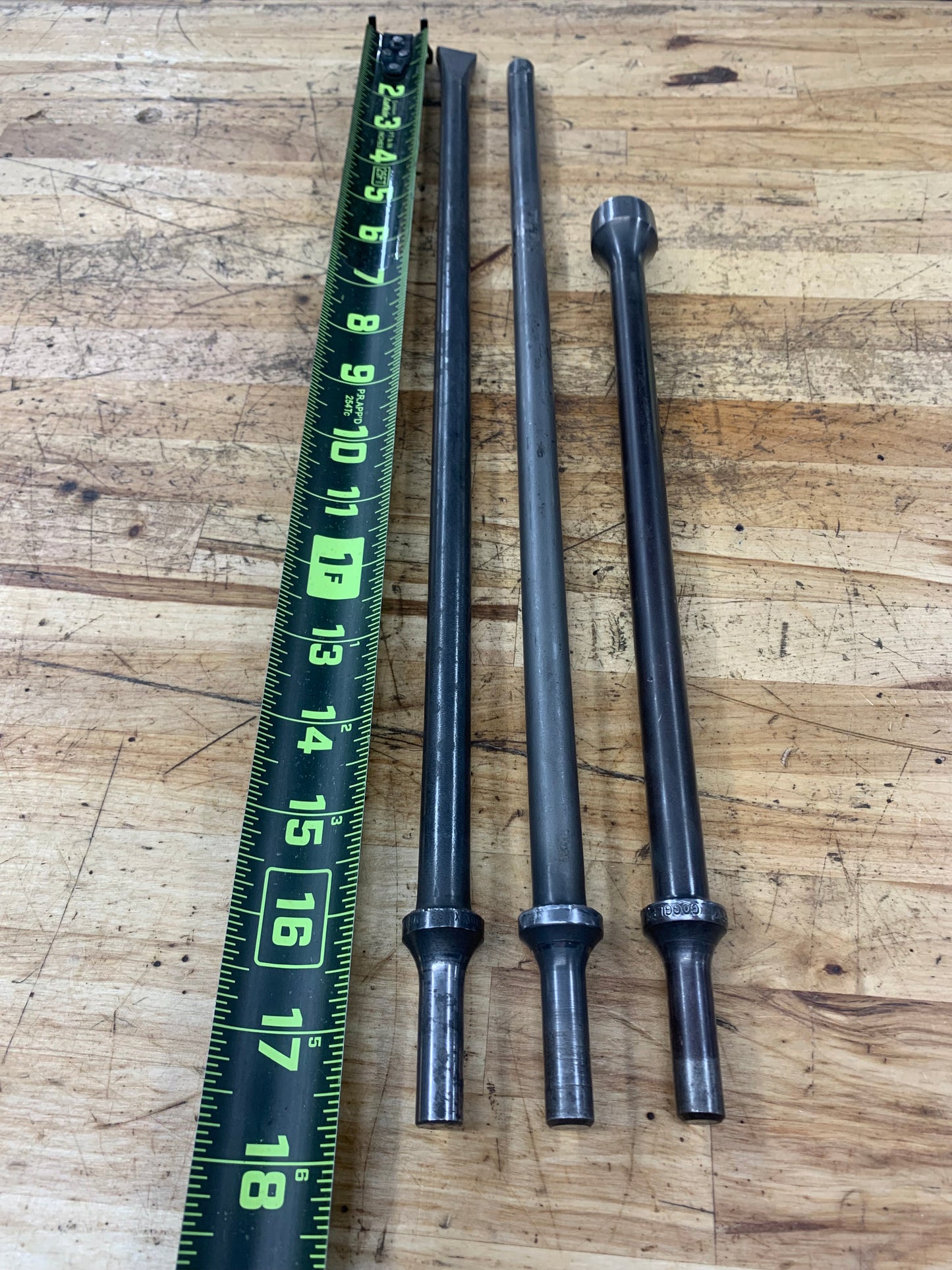 Matco, Mac & Cornwell Long Air Hammer Bit Set 3pc